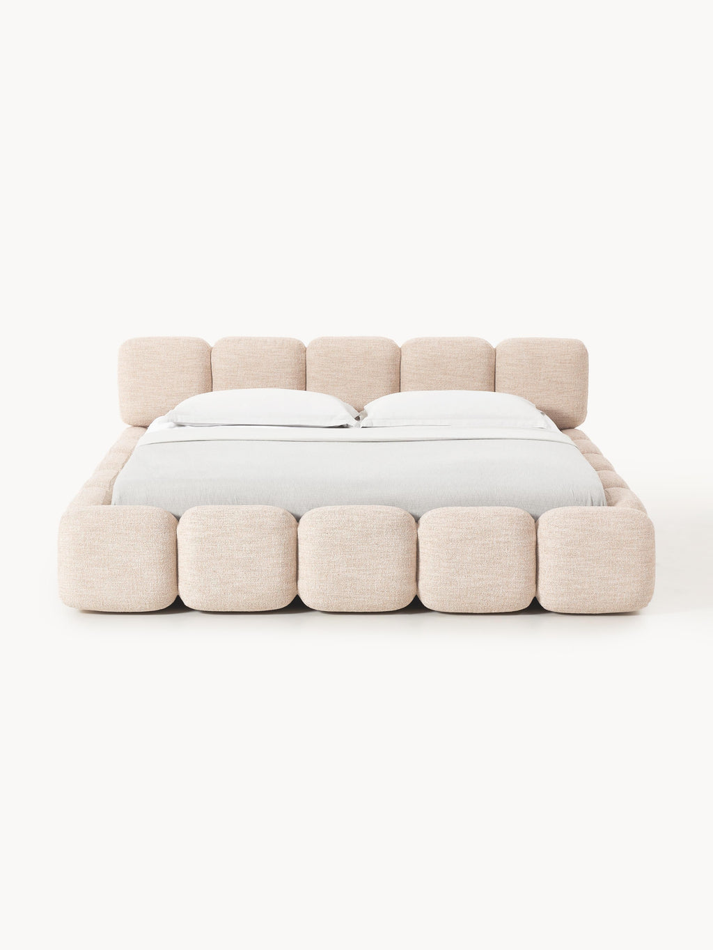 Tayla Upholstered Bouclé Bed