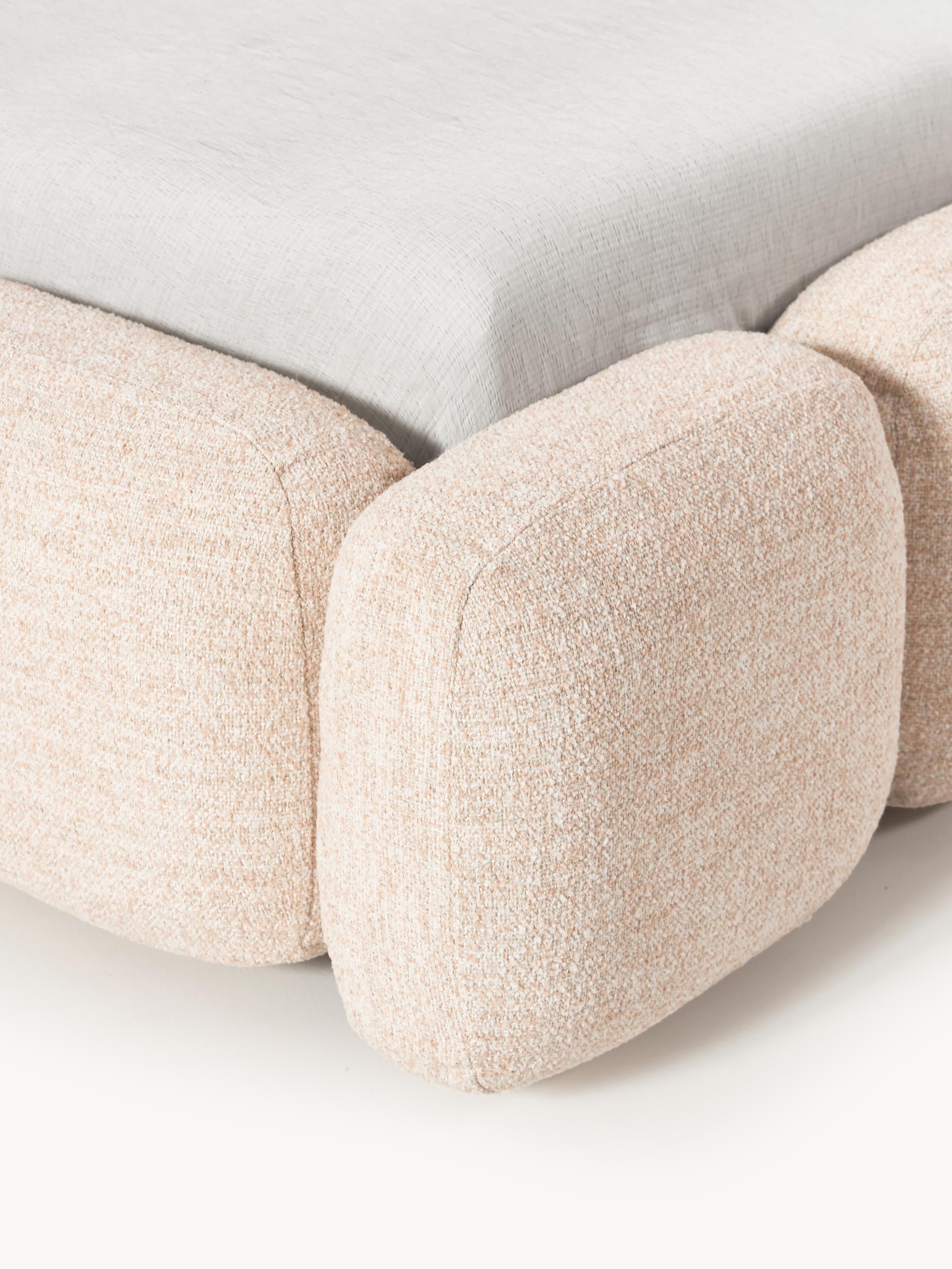 Tayla Upholstered Bouclé Bed