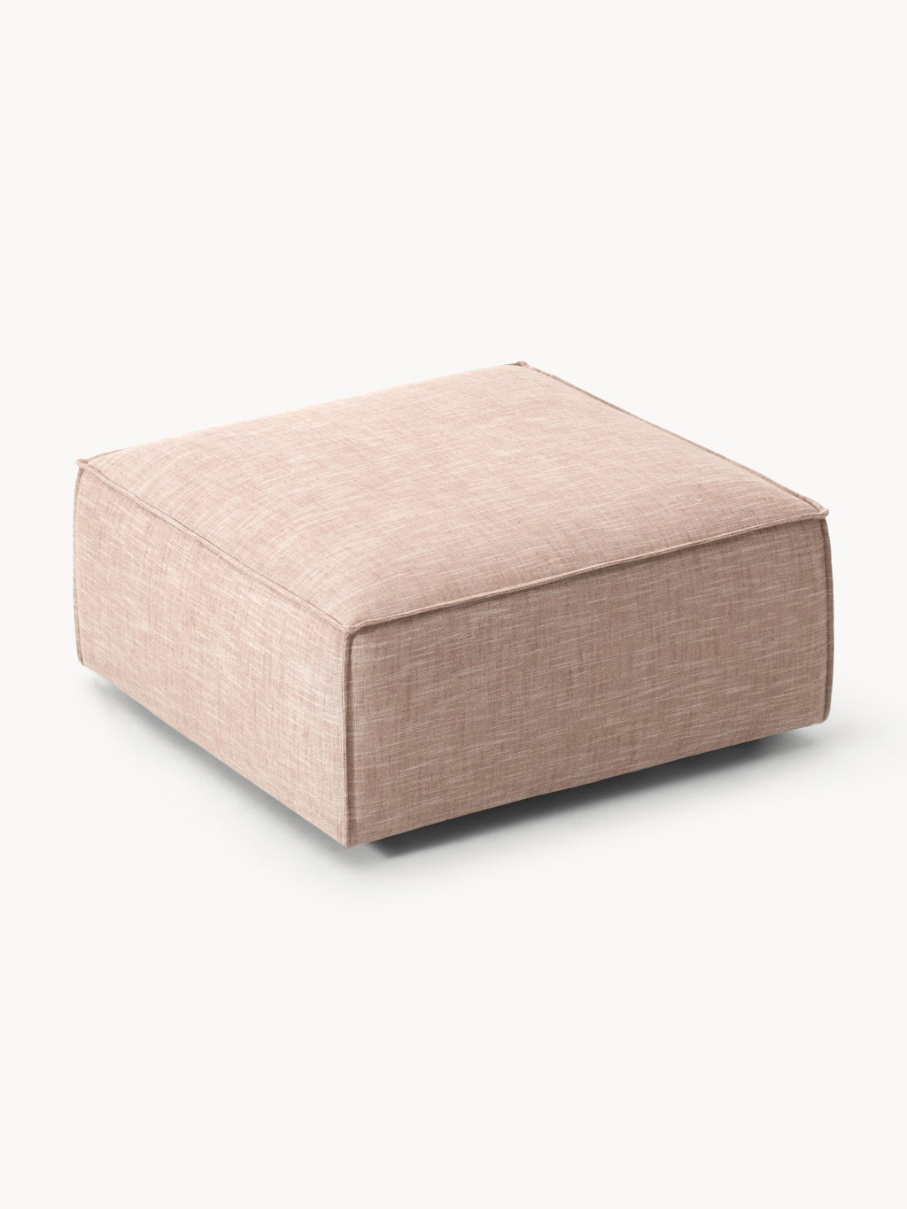 Lennon Linen Blend Ottoman