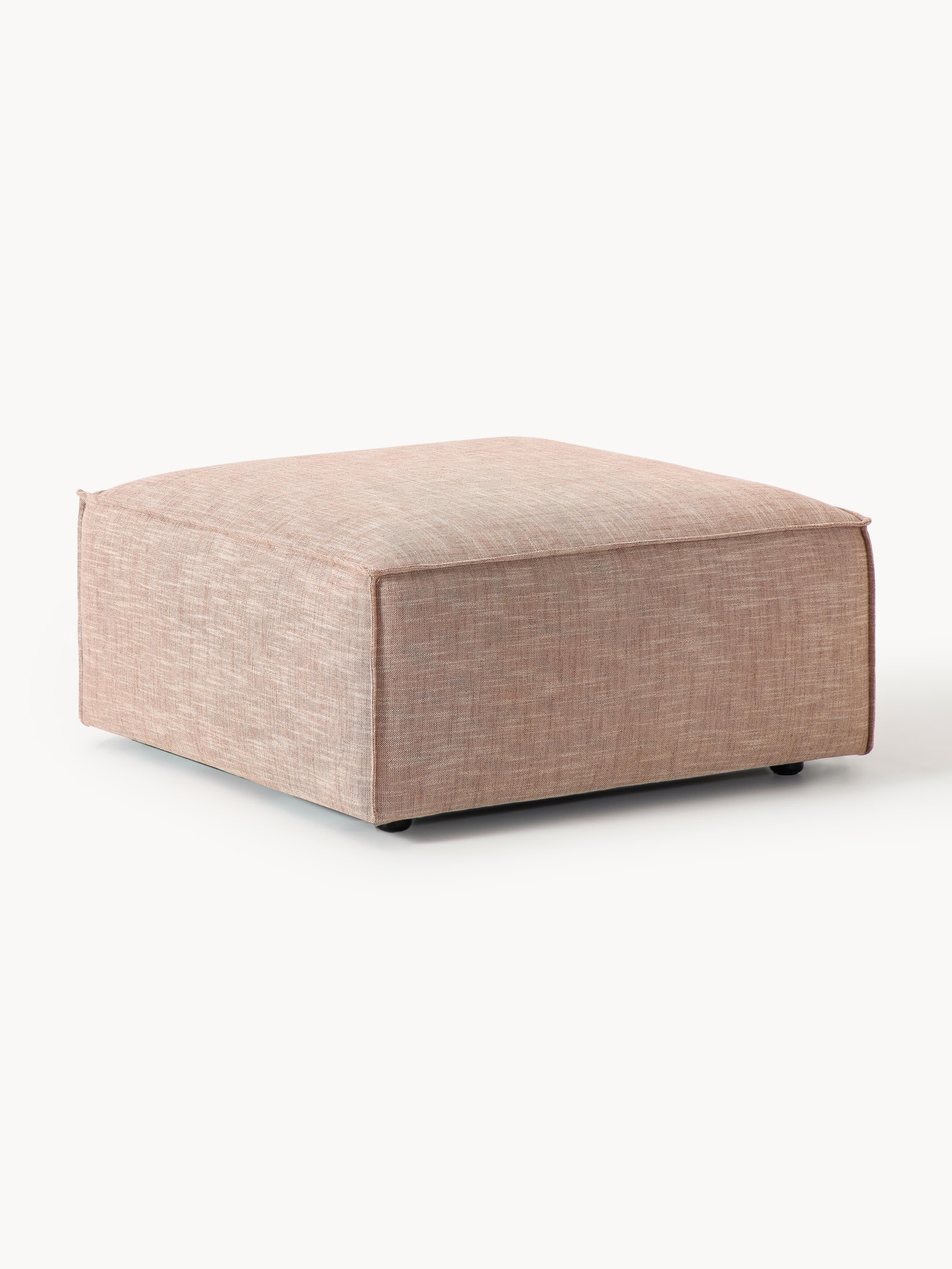 Lennon Linen Blend Ottoman
