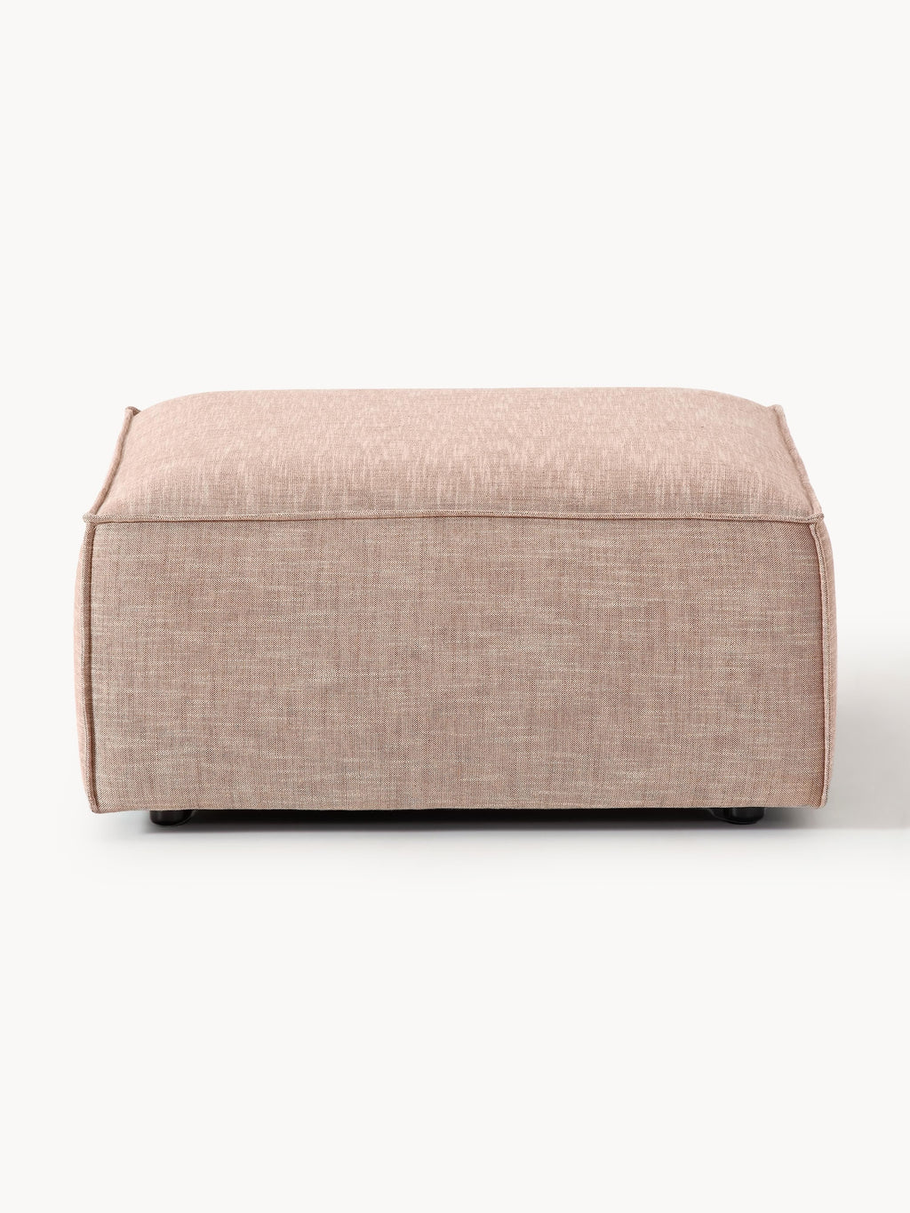 Lennon Linen Blend Ottoman