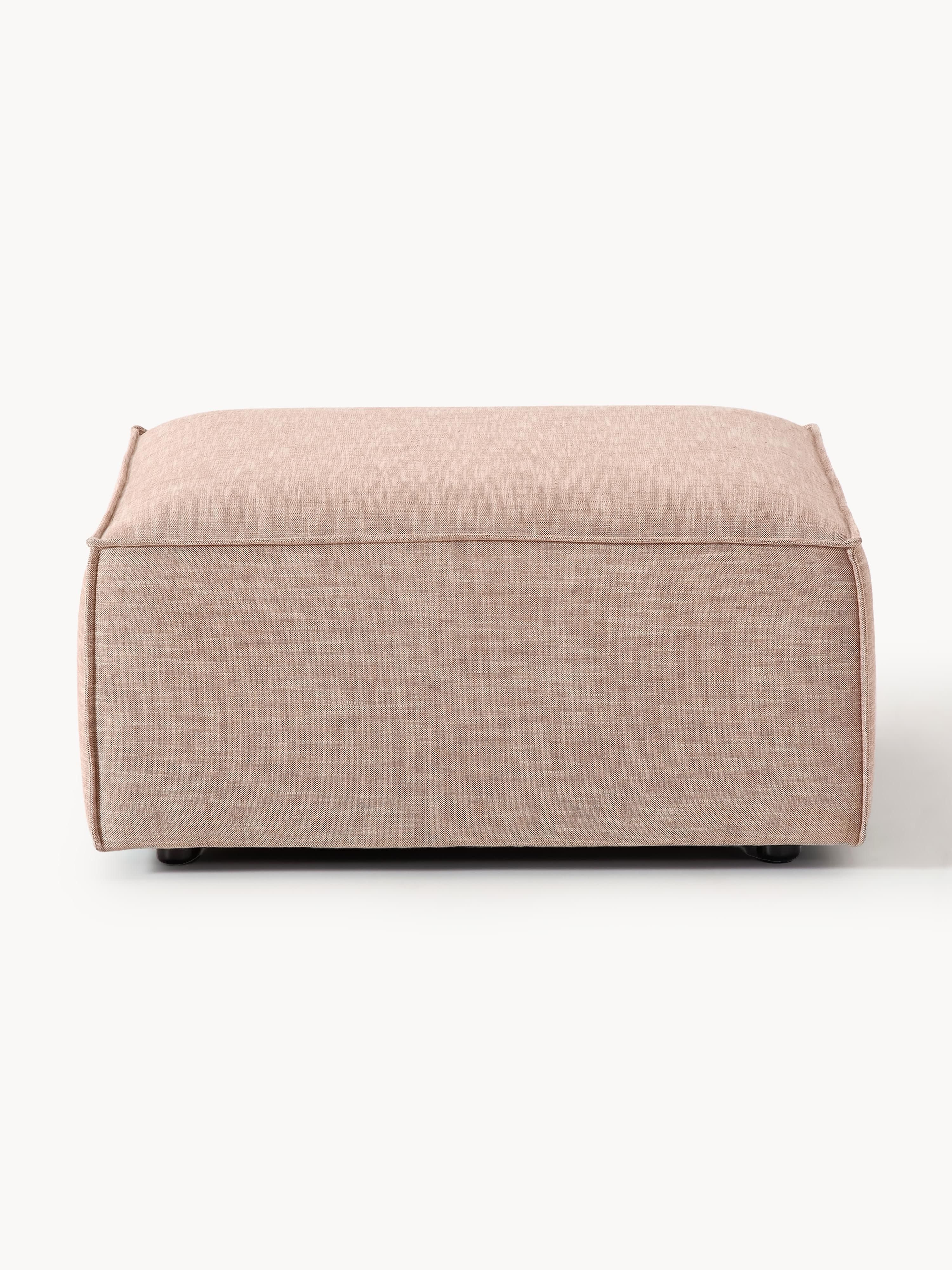 Lennon Linen Blend Ottoman