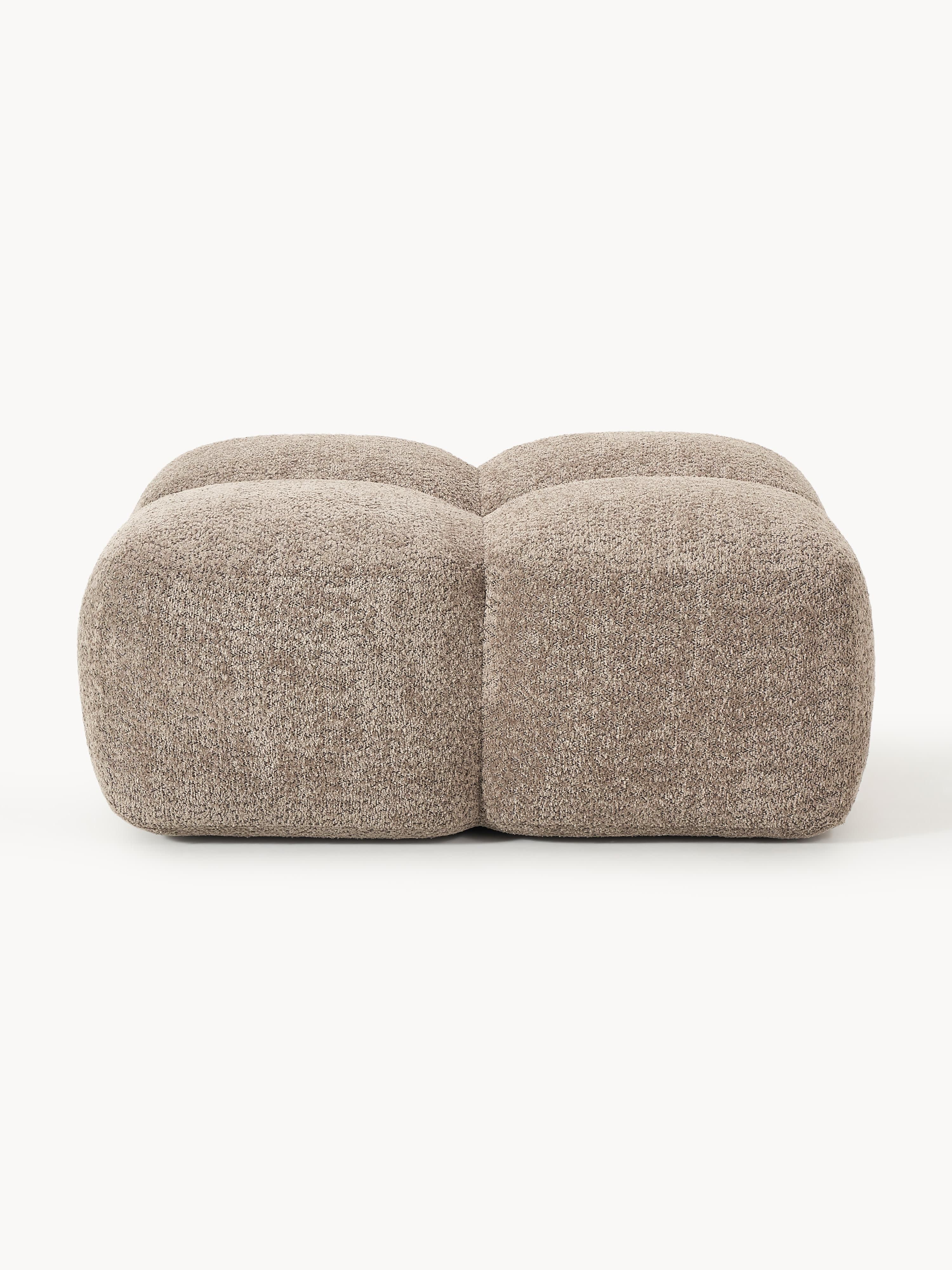 Tayla Teddy Bouclé Ottoman