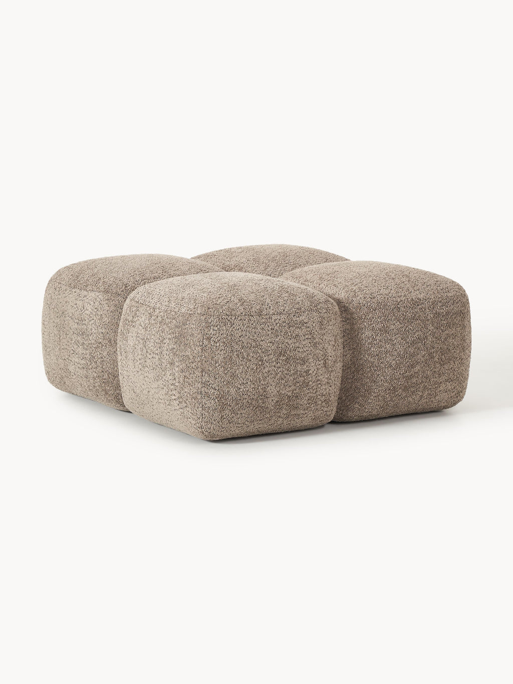 Gallery image 1 - Teddy Bouclé Ottoman Tayla