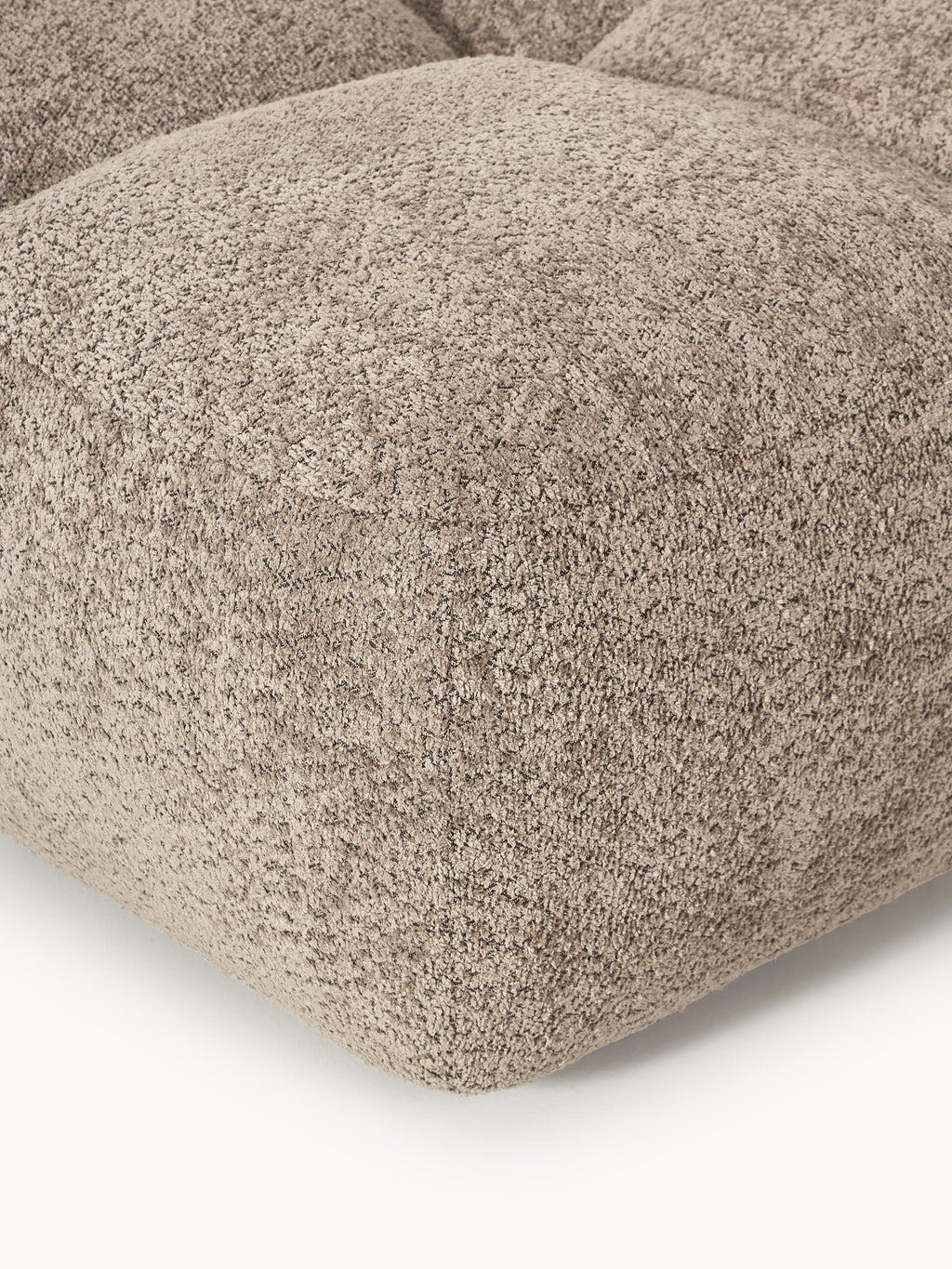 Tayla Teddy Bouclé Ottoman