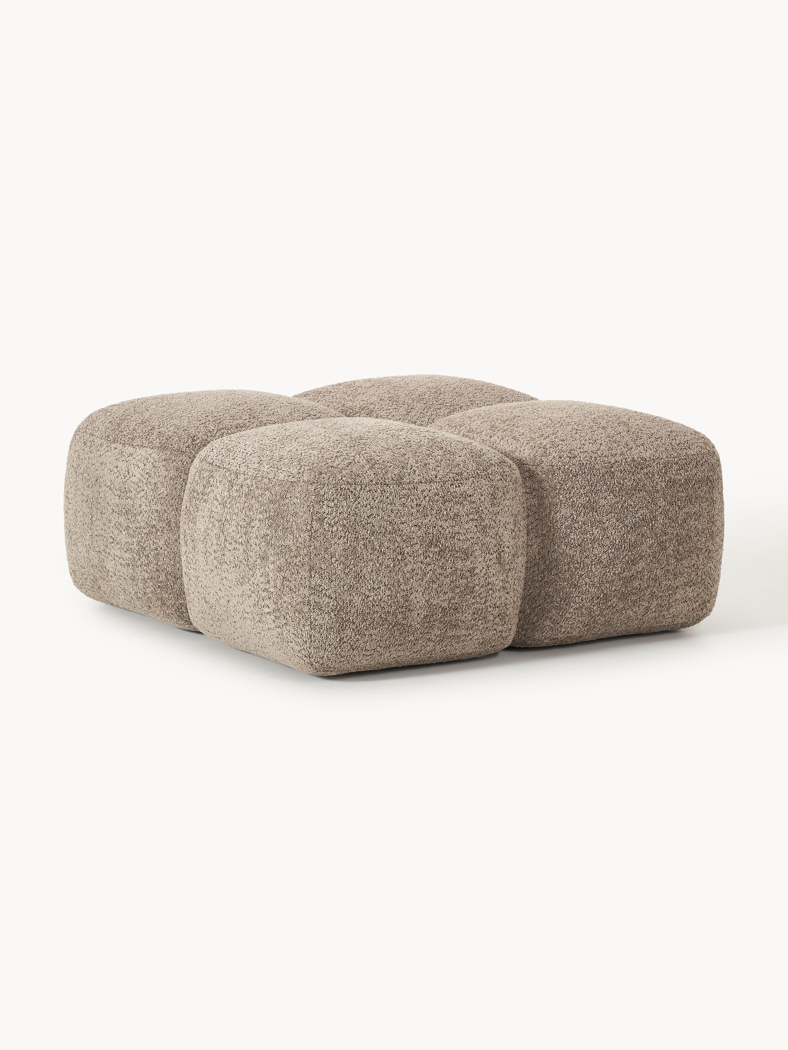 Tayla Teddy Bouclé Ottoman