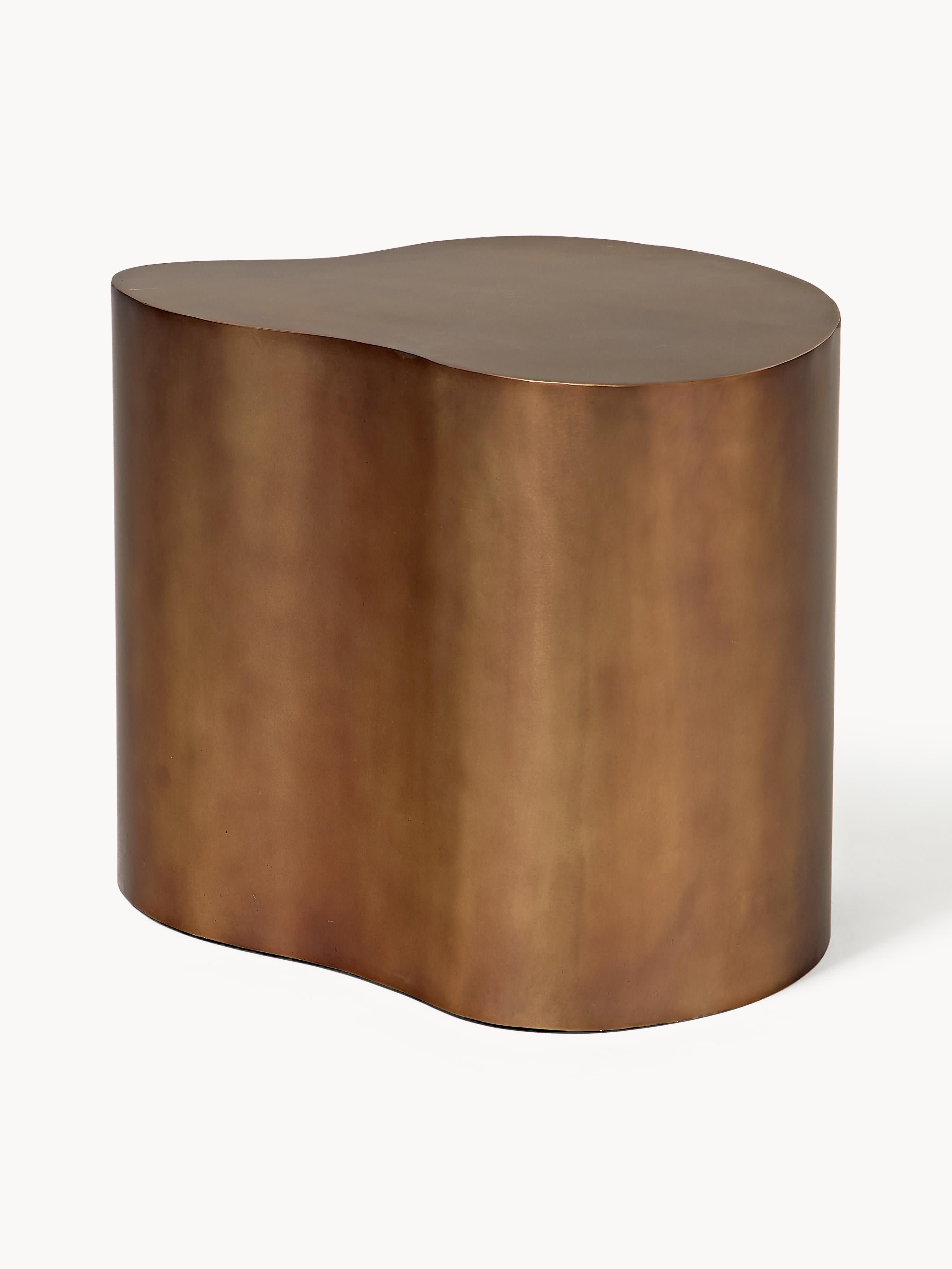 Dale Metal Side Tables in Organic Shape, Set of 2