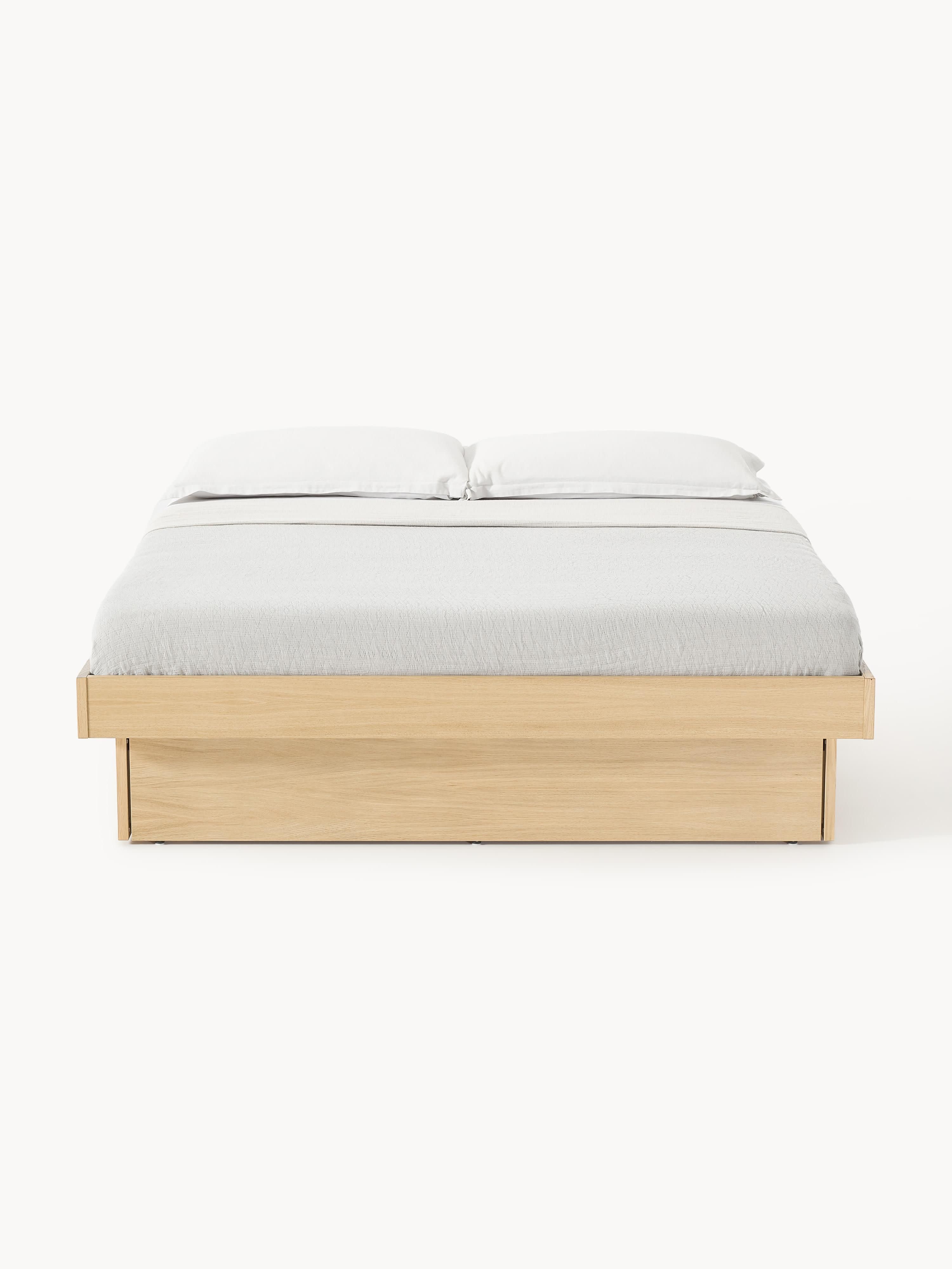 Sato Wooden Bed with Drawers