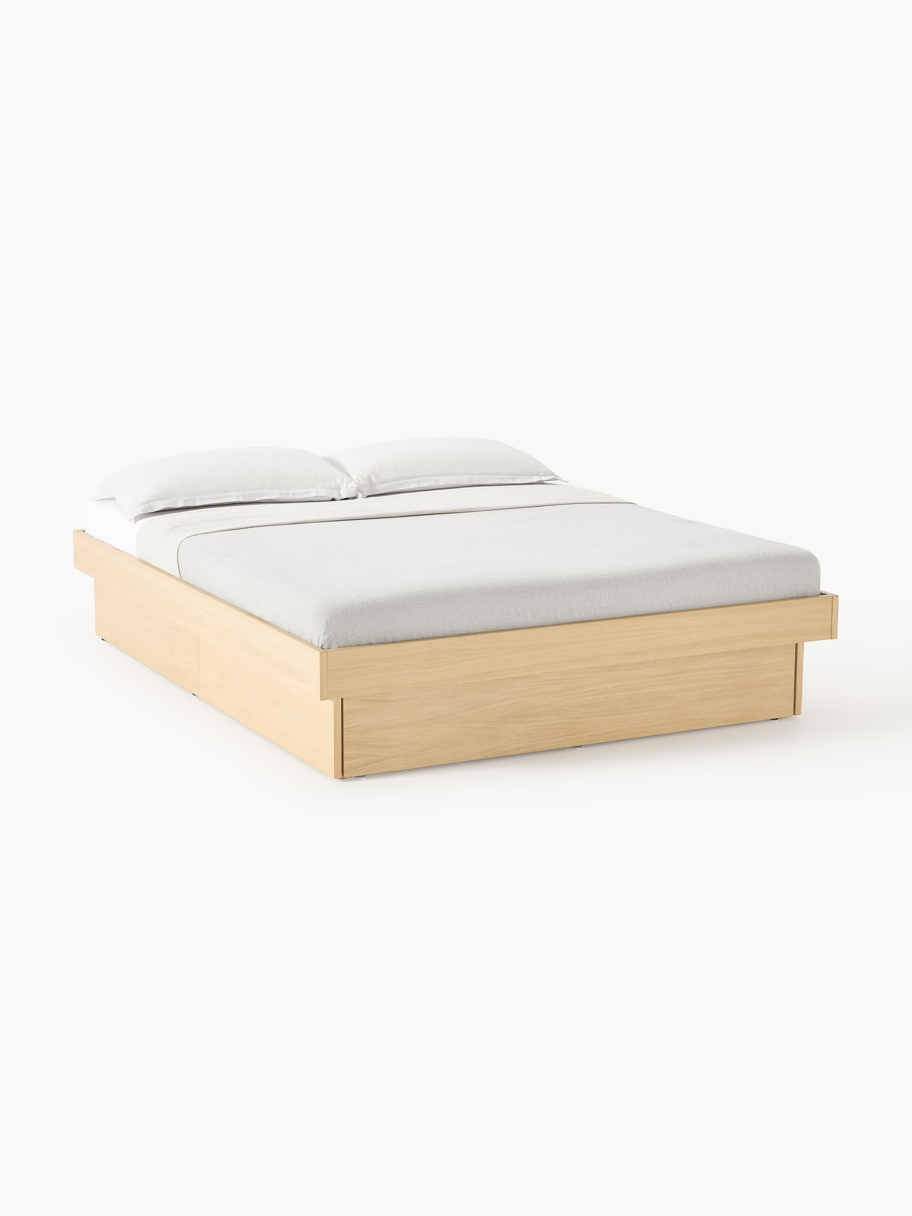 Gallery image 1 - Wooden Bed Sato with Drawers