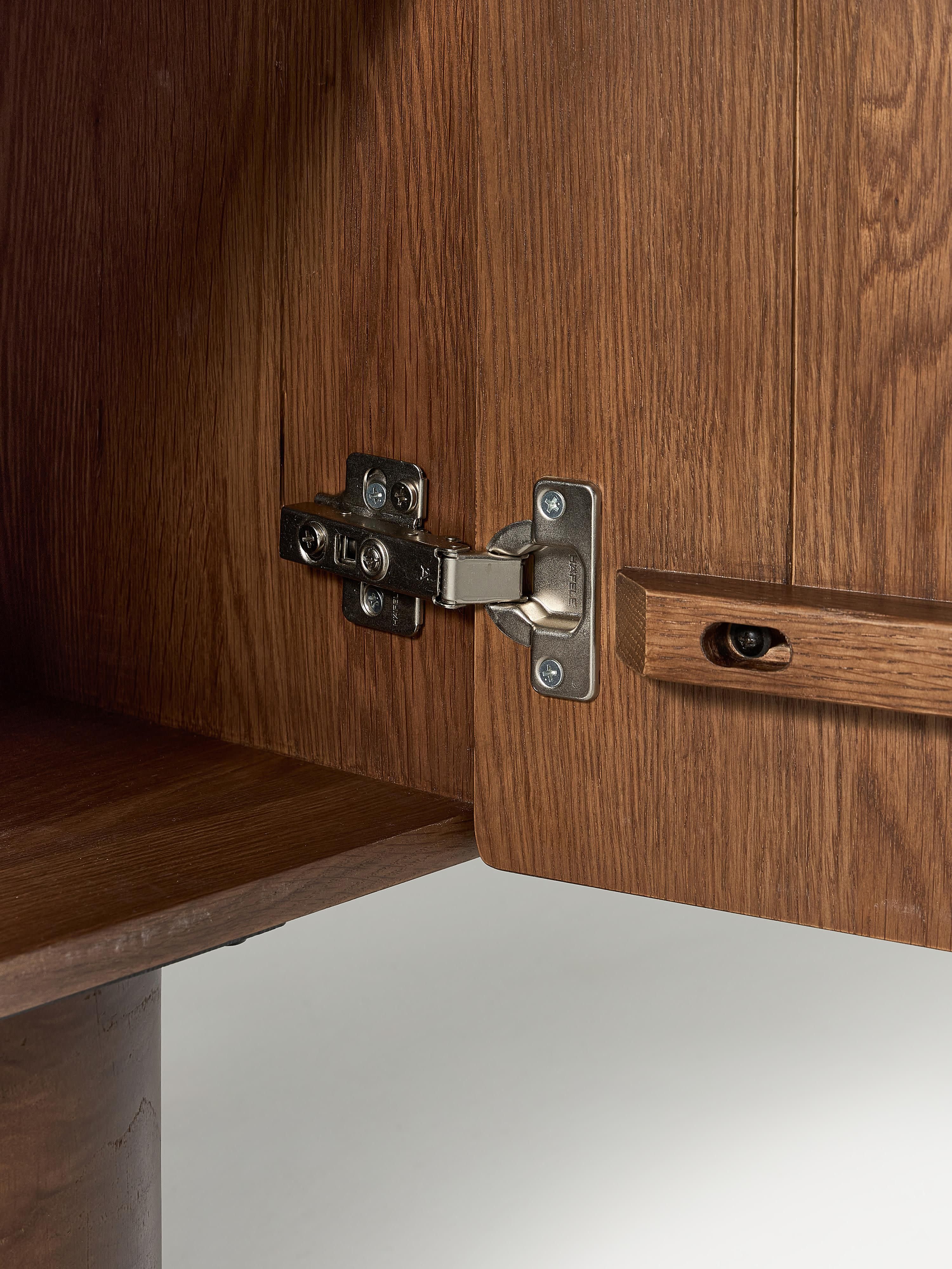 Cadi Oak Wood Sideboard