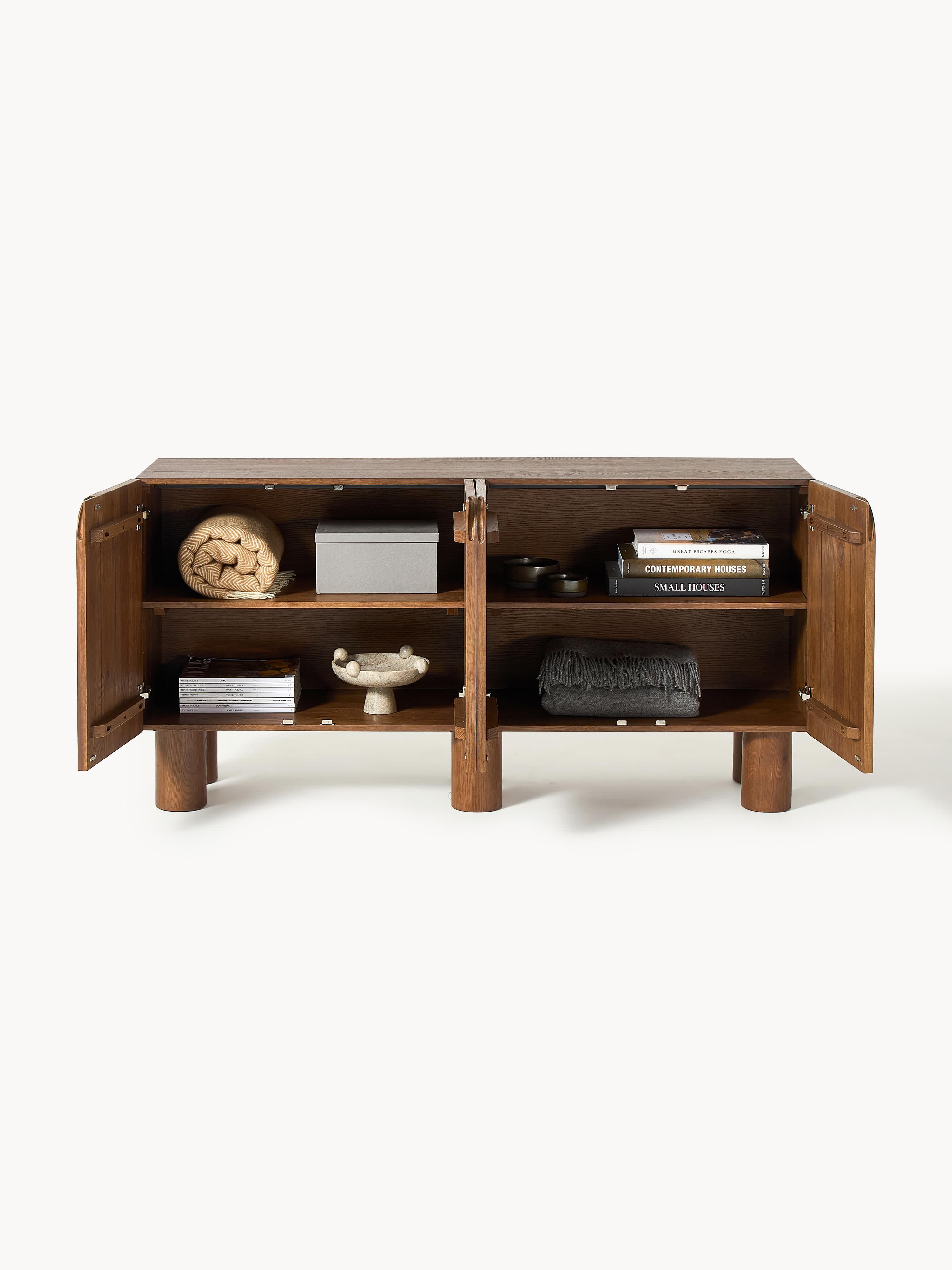 Cadi Oak Wood Sideboard