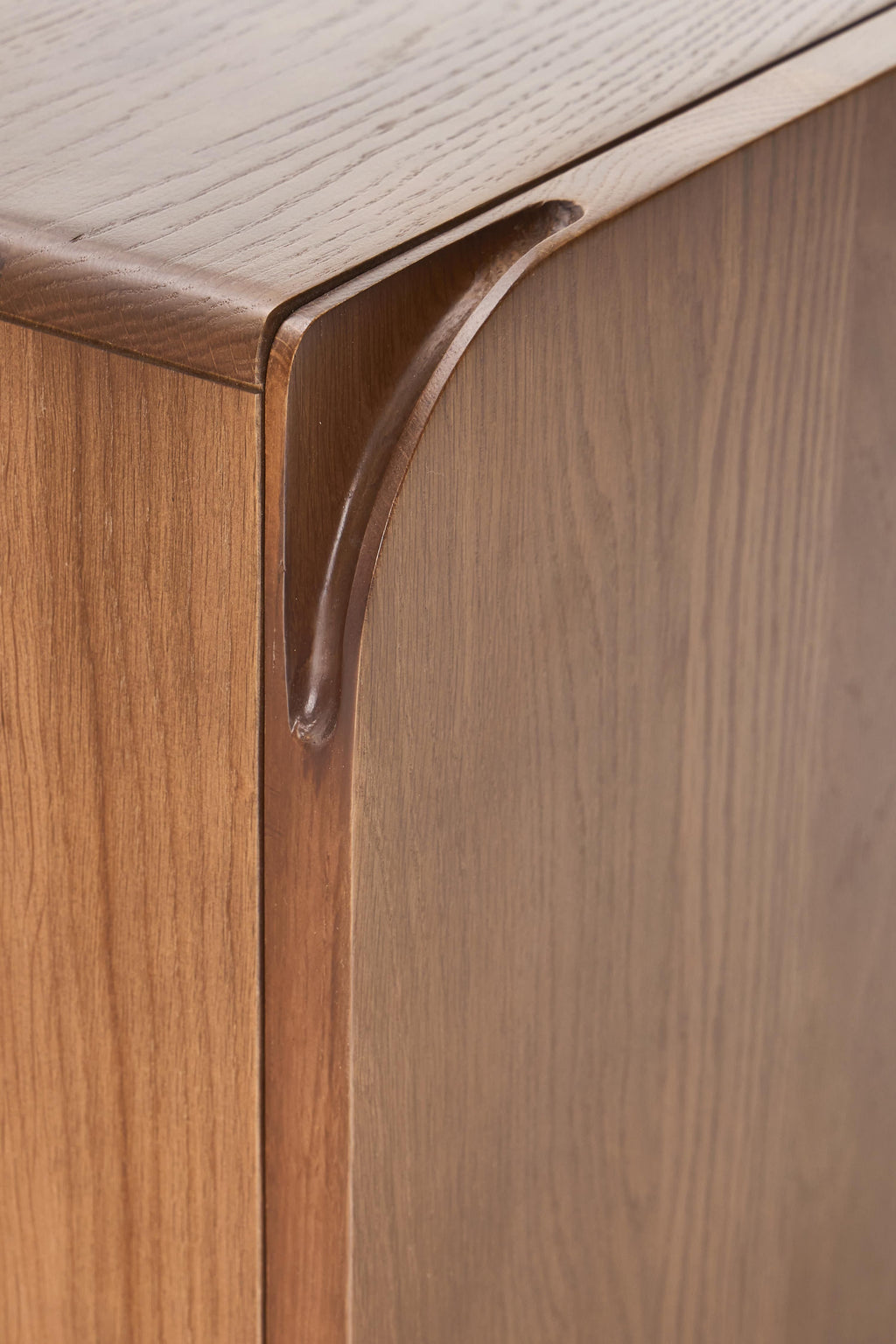 Cadi Oak Wood Bedside Table