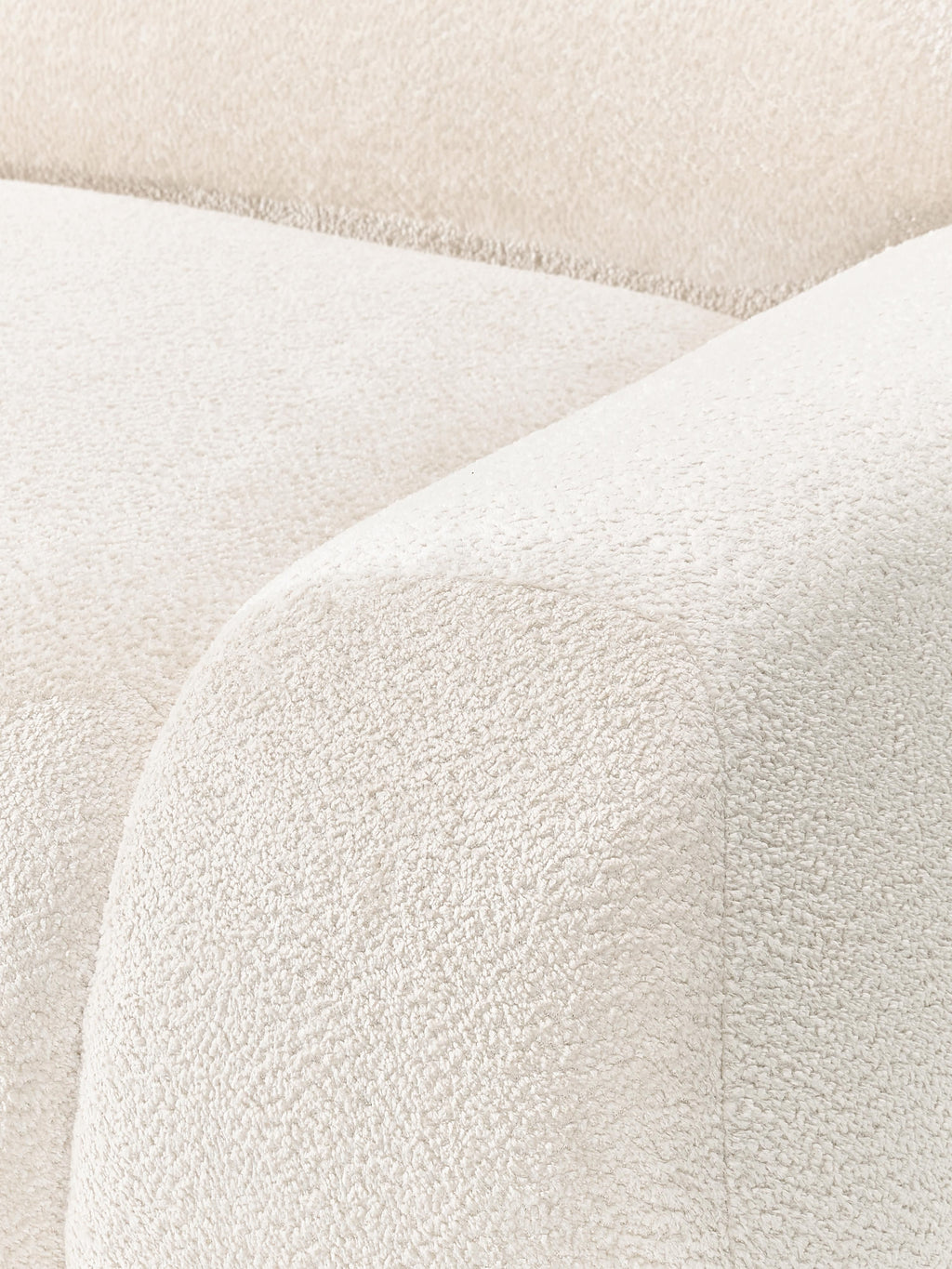 Wolke Modular Teddy Bouclé Sofa (4-seater)