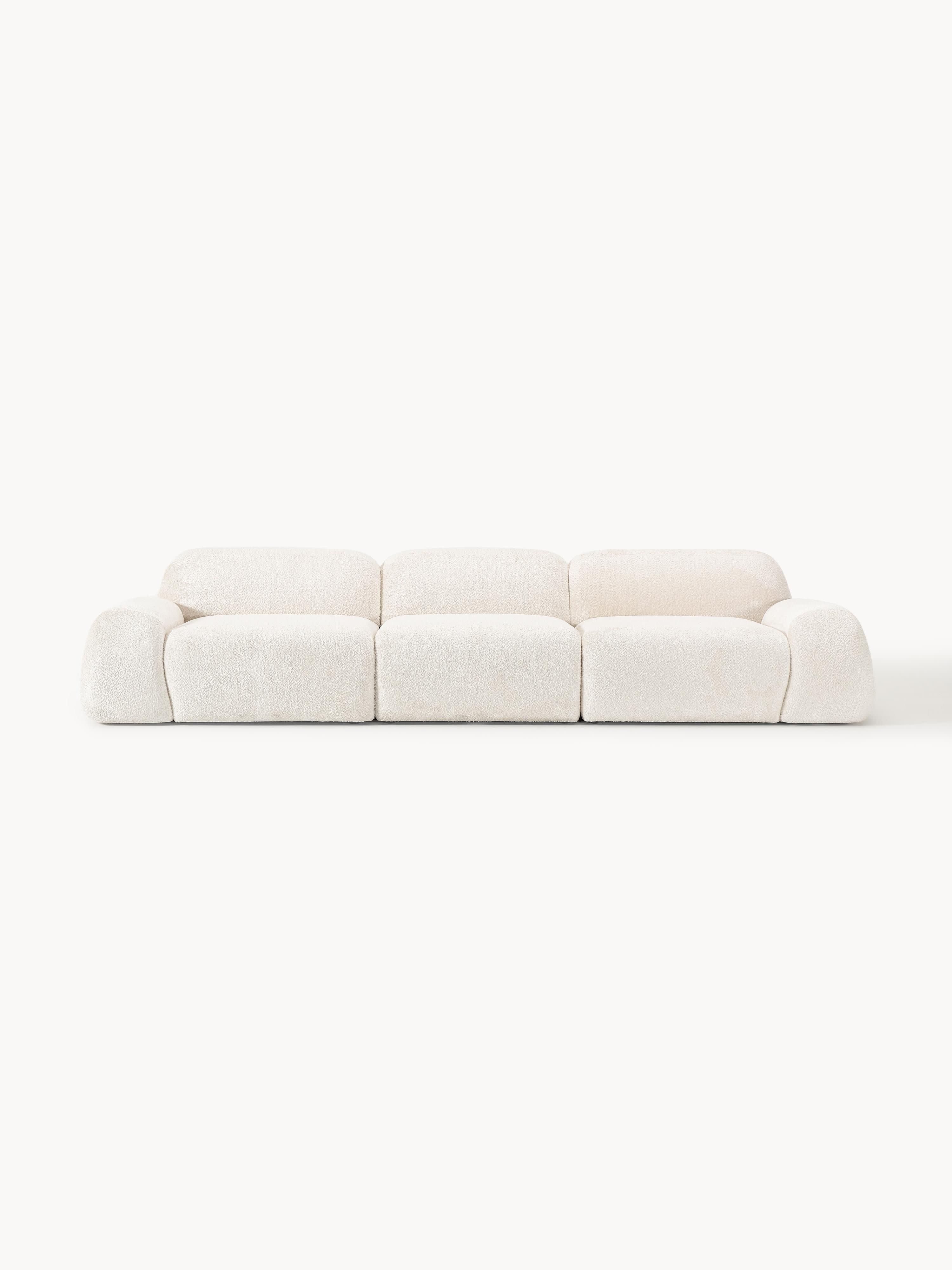 Gallery image 1 - Modular Teddy Bouclé Sofa Wolke (4-seater)