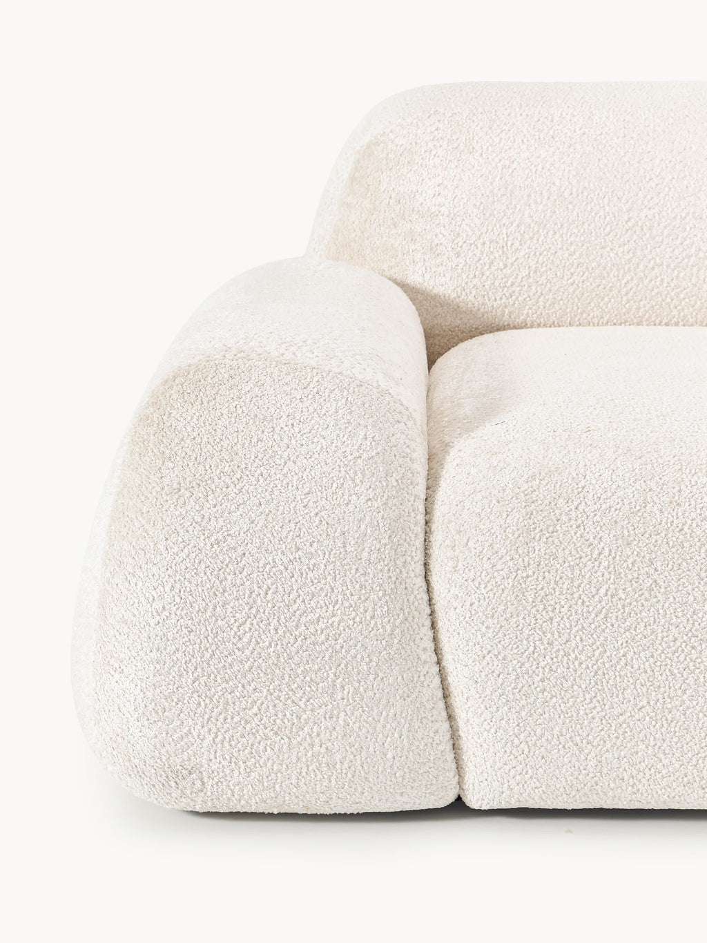 Wolke Modular Teddy Bouclé Sofa (4-seater)