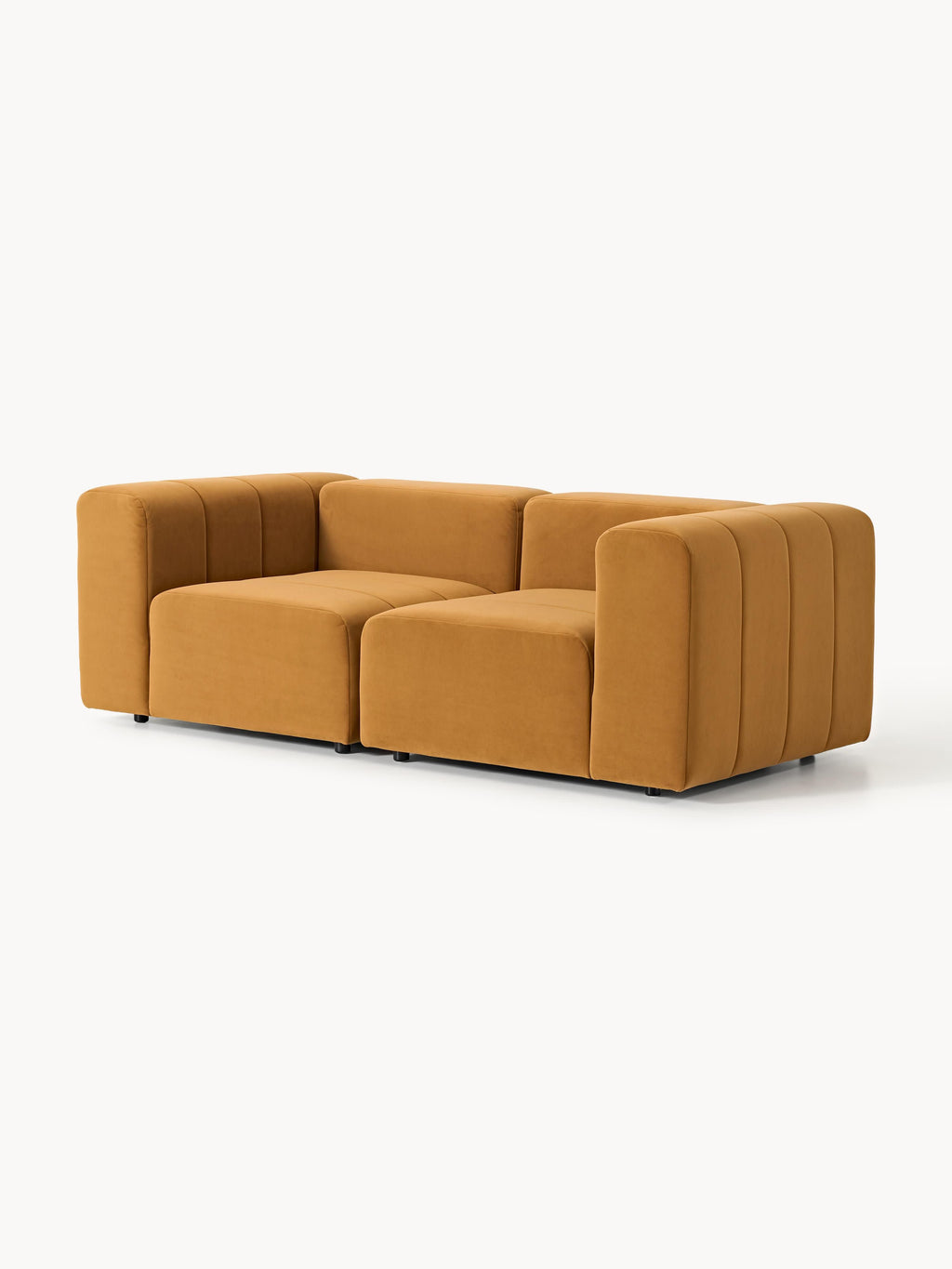 Modular Velvet Sofa Lena (3-seater)