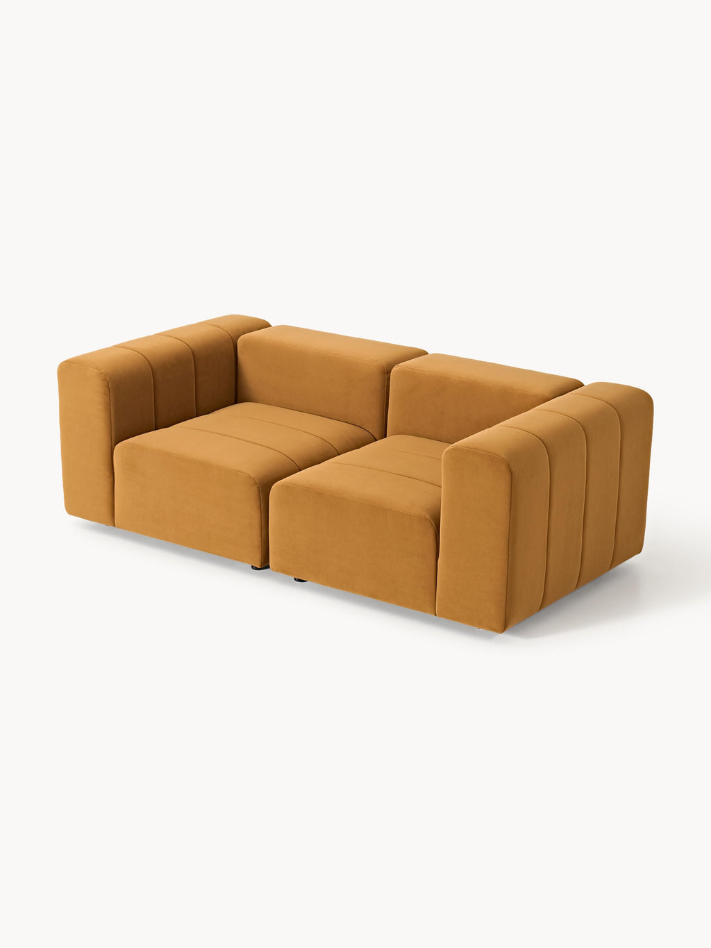 Modular Velvet Sofa Lena (3-seater)