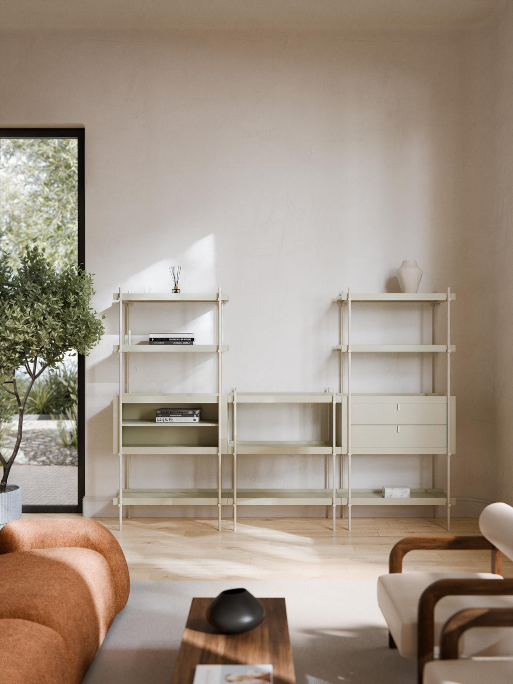 Rio Tall Shelving Unit with Openbox