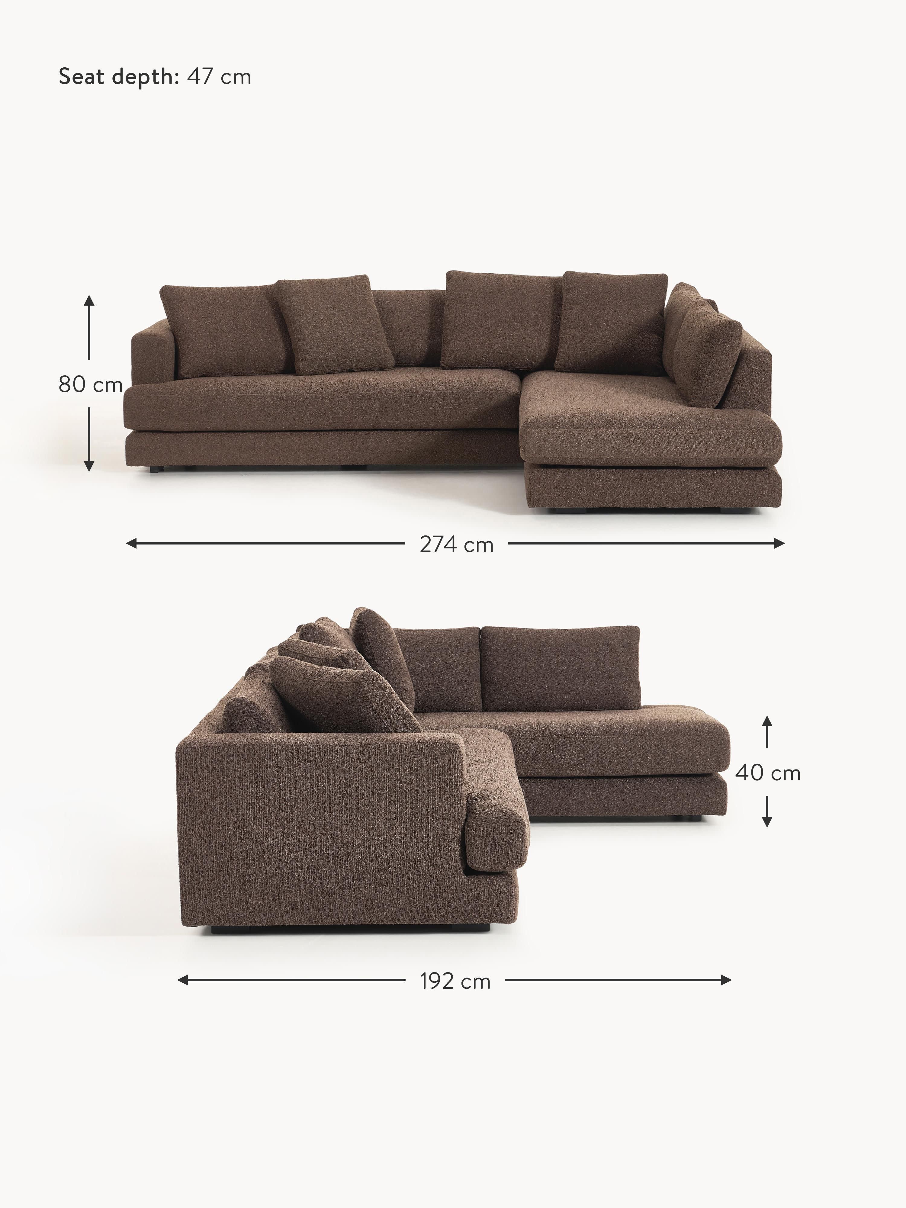 Tribeca Bouclé Corner Sofa