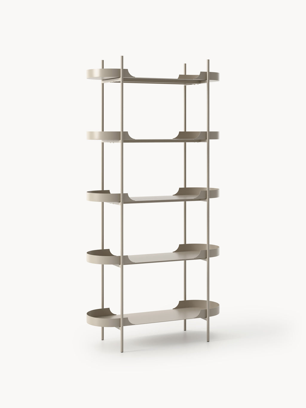 Taru Tall Metal Shelving Unit