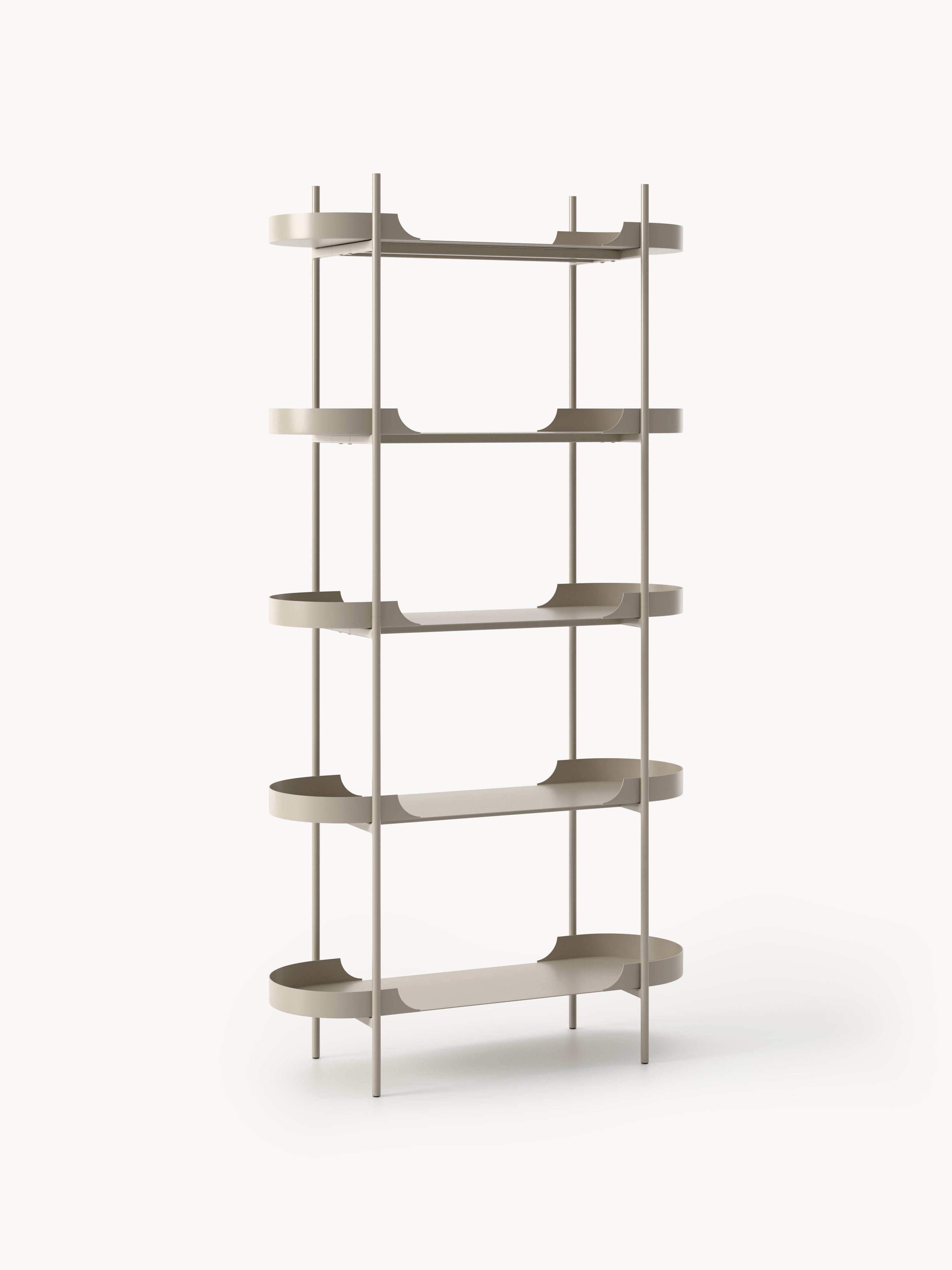 Gallery image 1 - Tall Metal Shelving Unit Taru