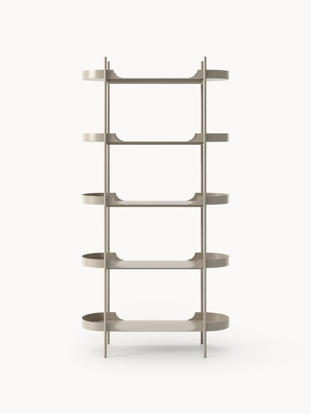 Taru Tall Metal Shelving Unit
