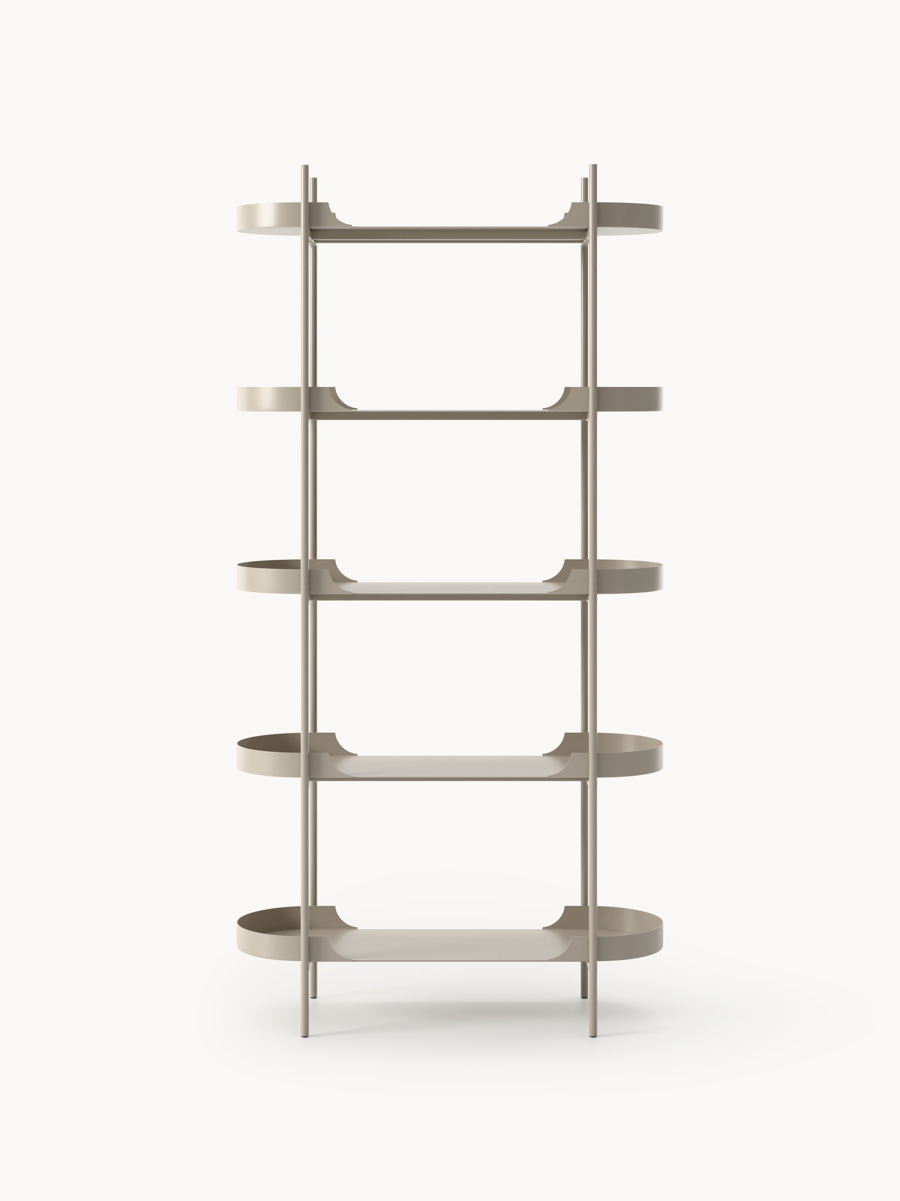 Taru Tall Metal Shelving Unit
