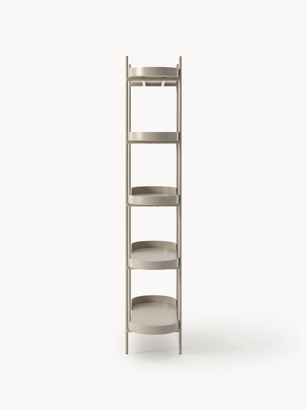 Taru Tall Metal Shelving Unit