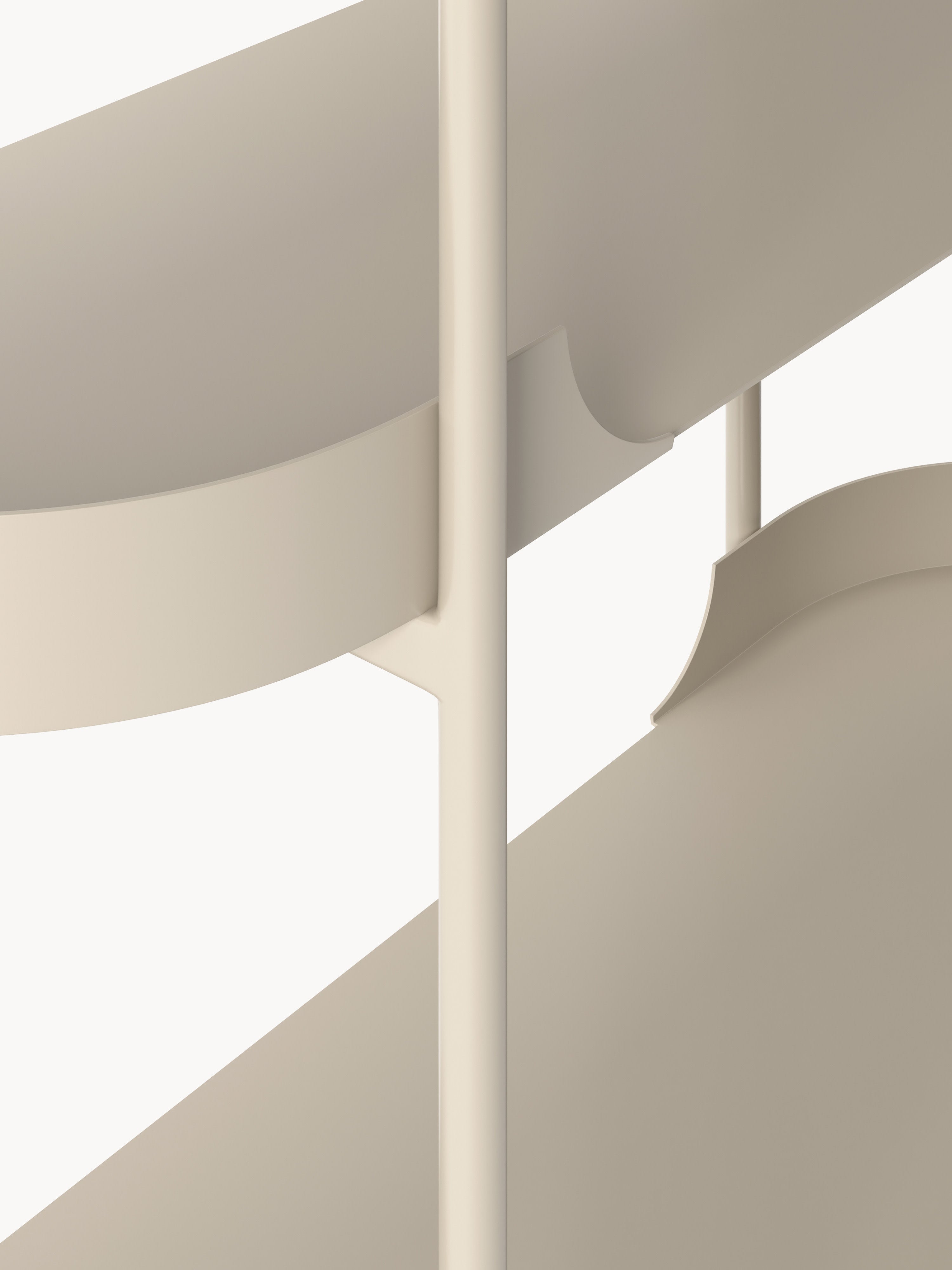 Taru Tall Metal Shelving Unit