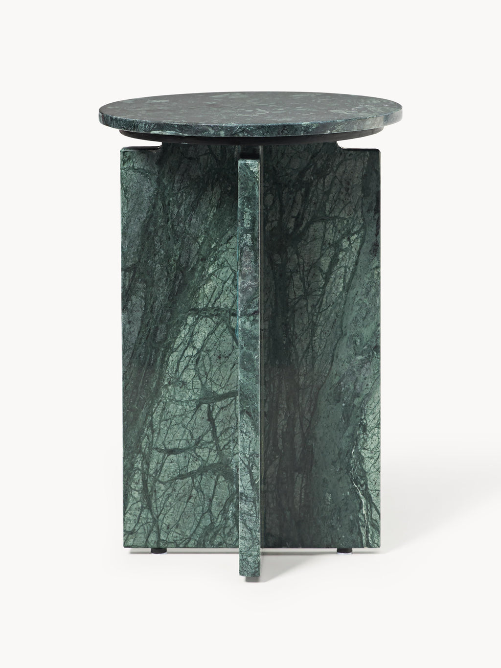 Marisa Round Marble Side Table