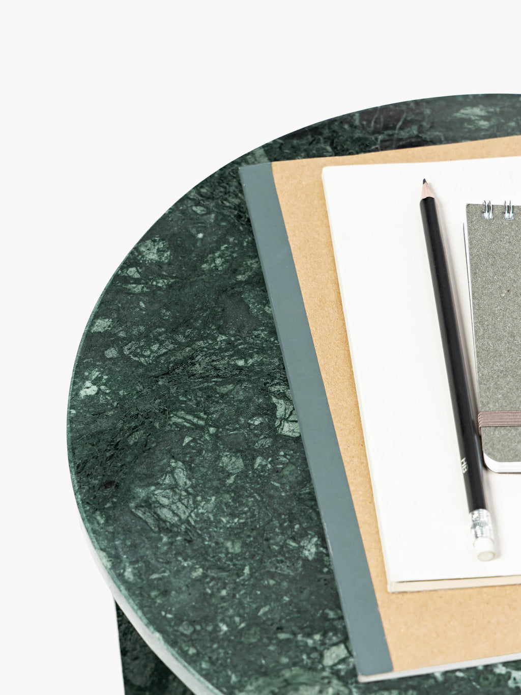 Marisa Round Marble Side Table