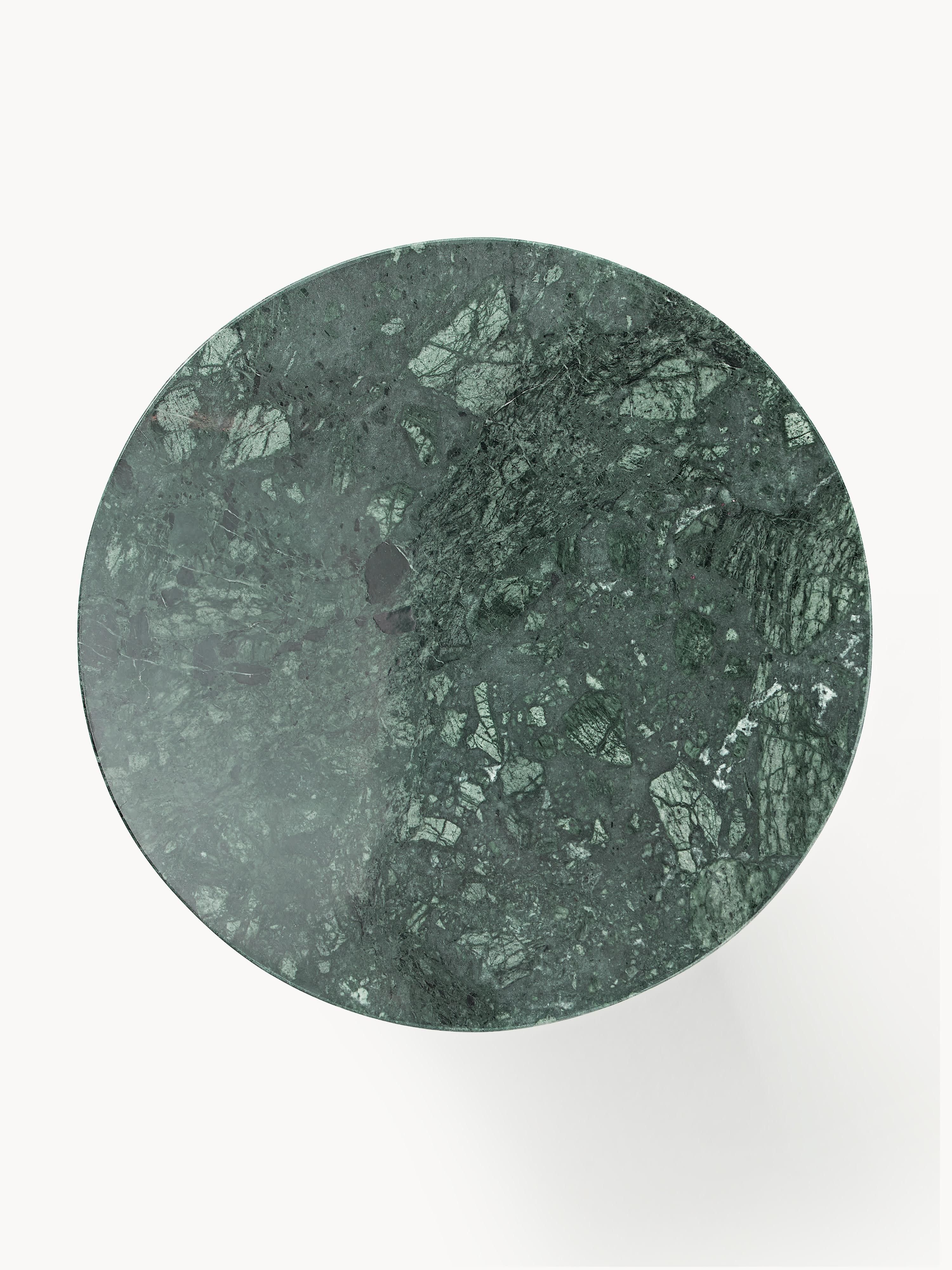 Marisa Round Marble Side Table