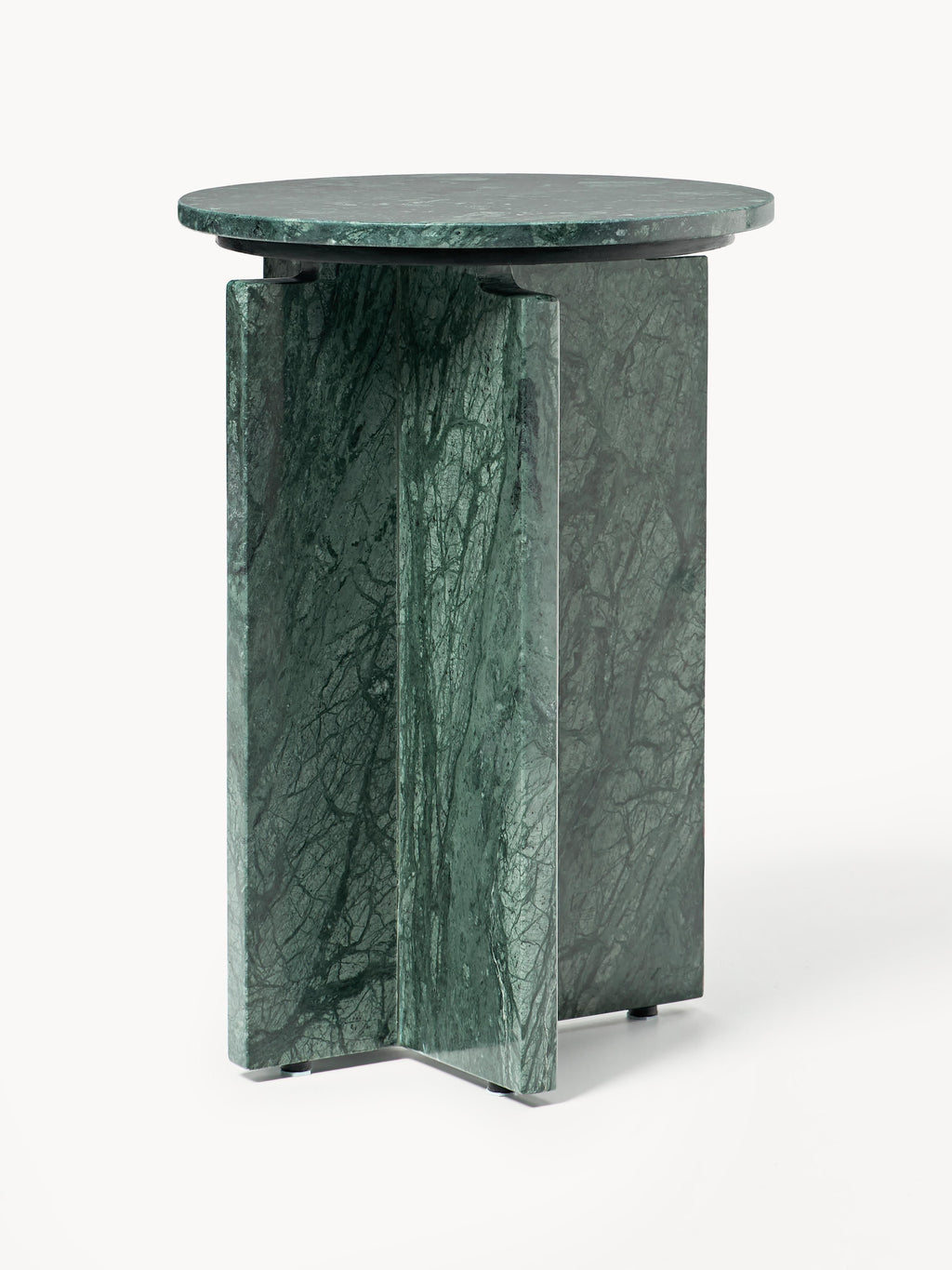 Gallery image 1 - Round Marble Side Table Marisa