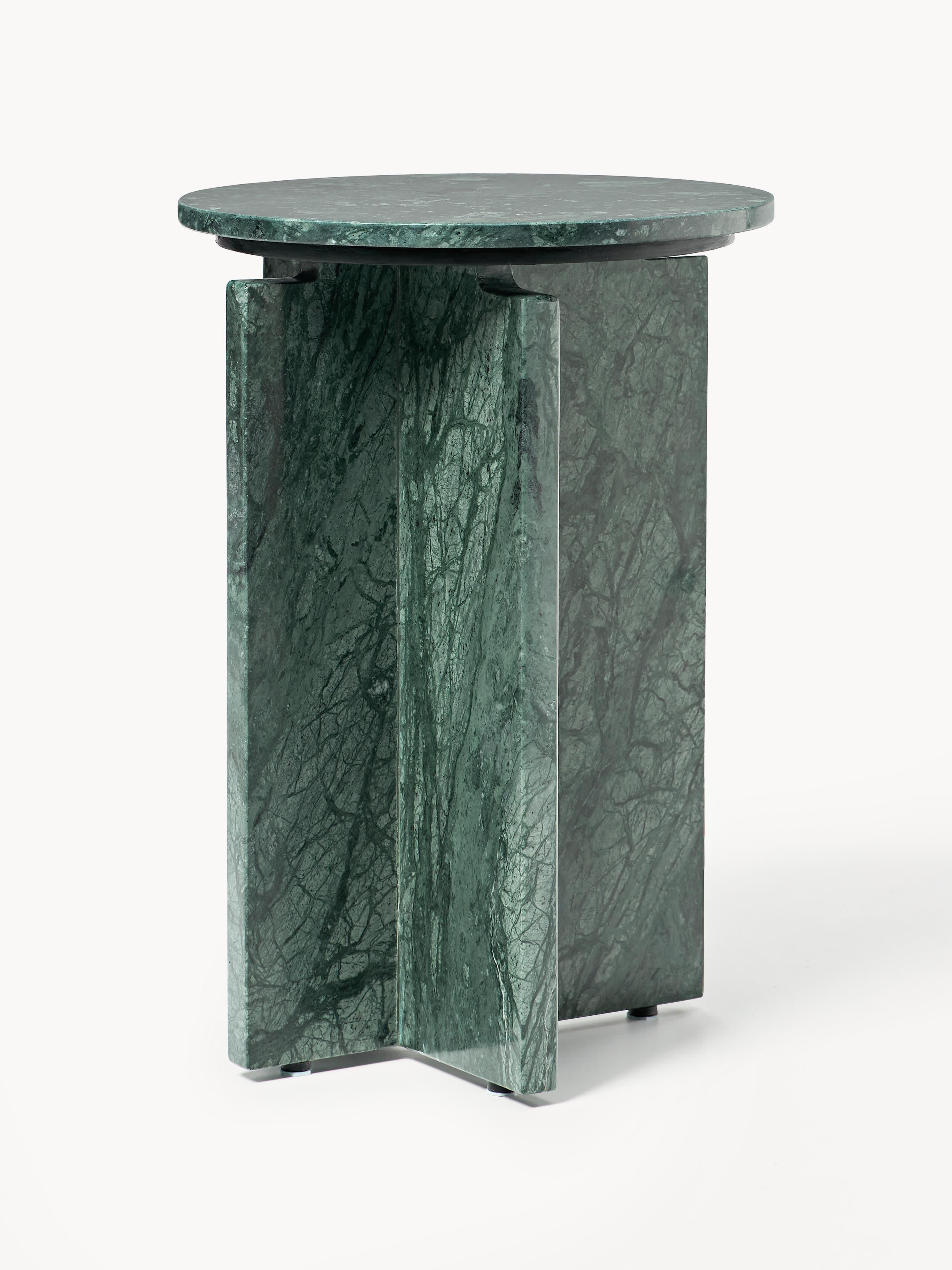 Gallery image 1 - Round Marble Side Table Marisa