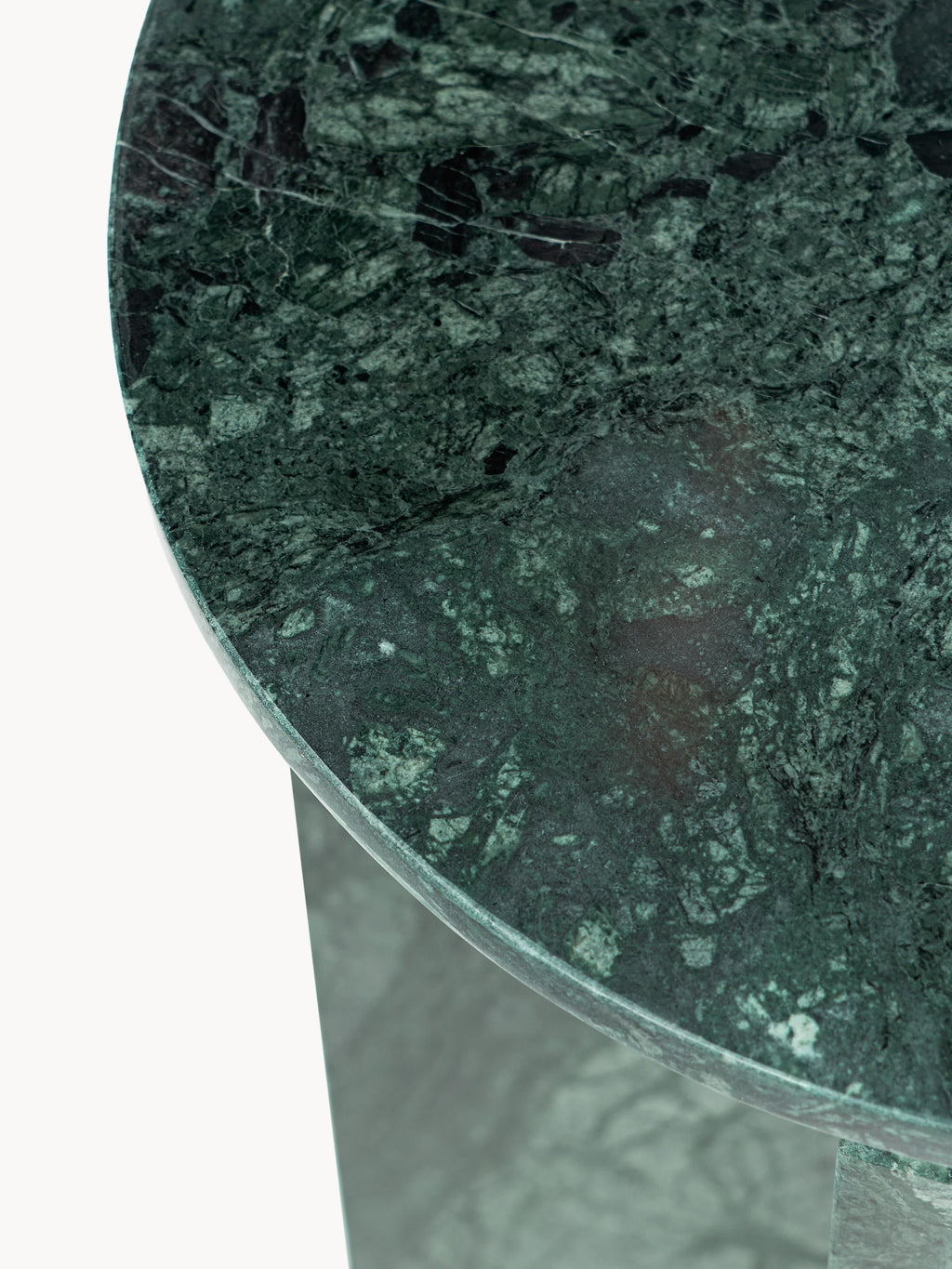 Marisa Round Marble Side Table