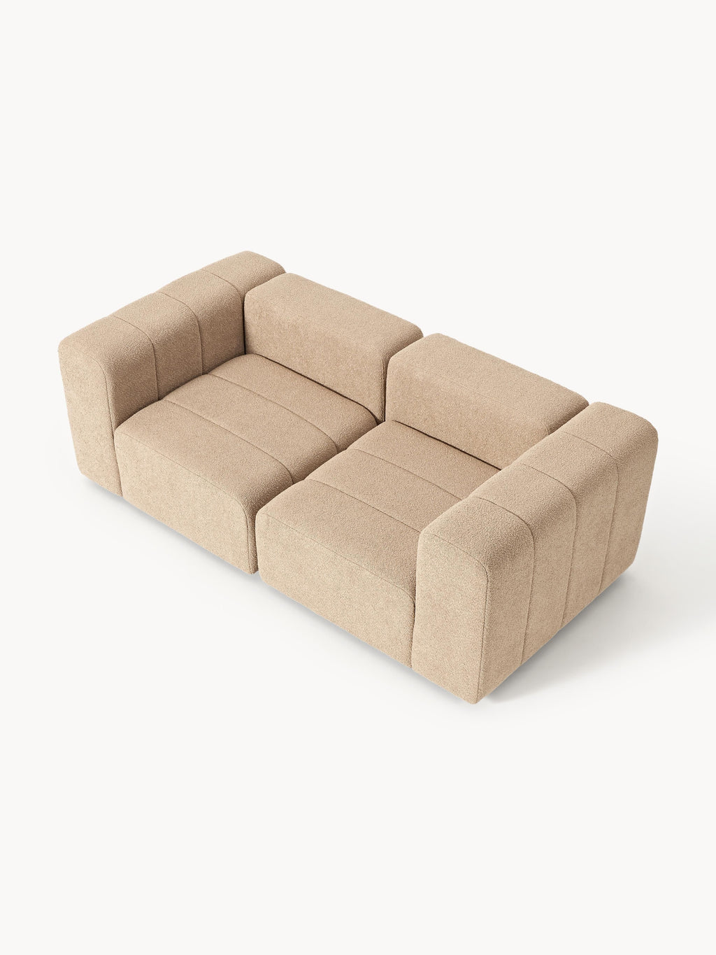 Lena Bouclé Modular Sofa (2-seater)
