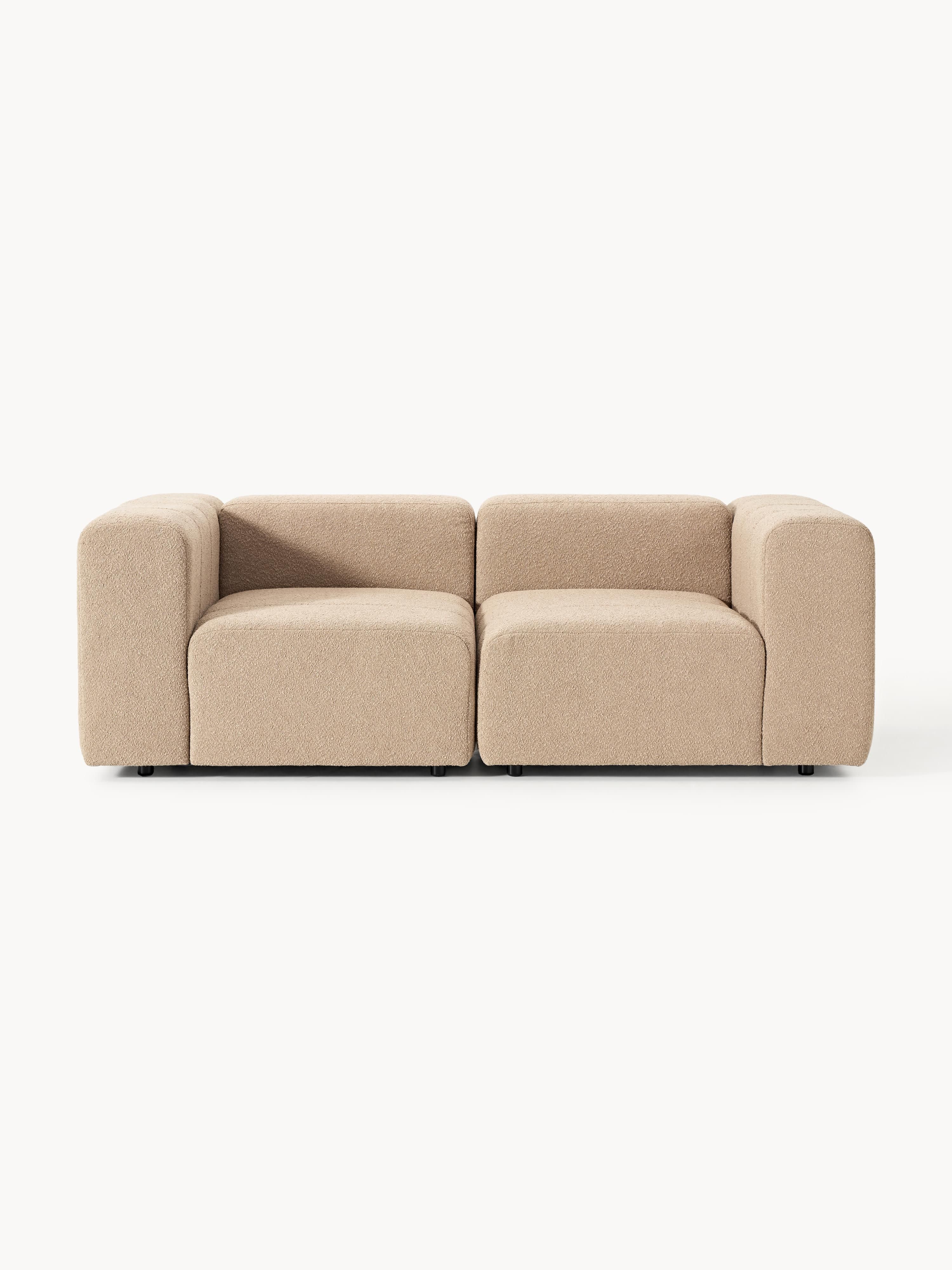Lena Bouclé Modular Sofa (2-seater)