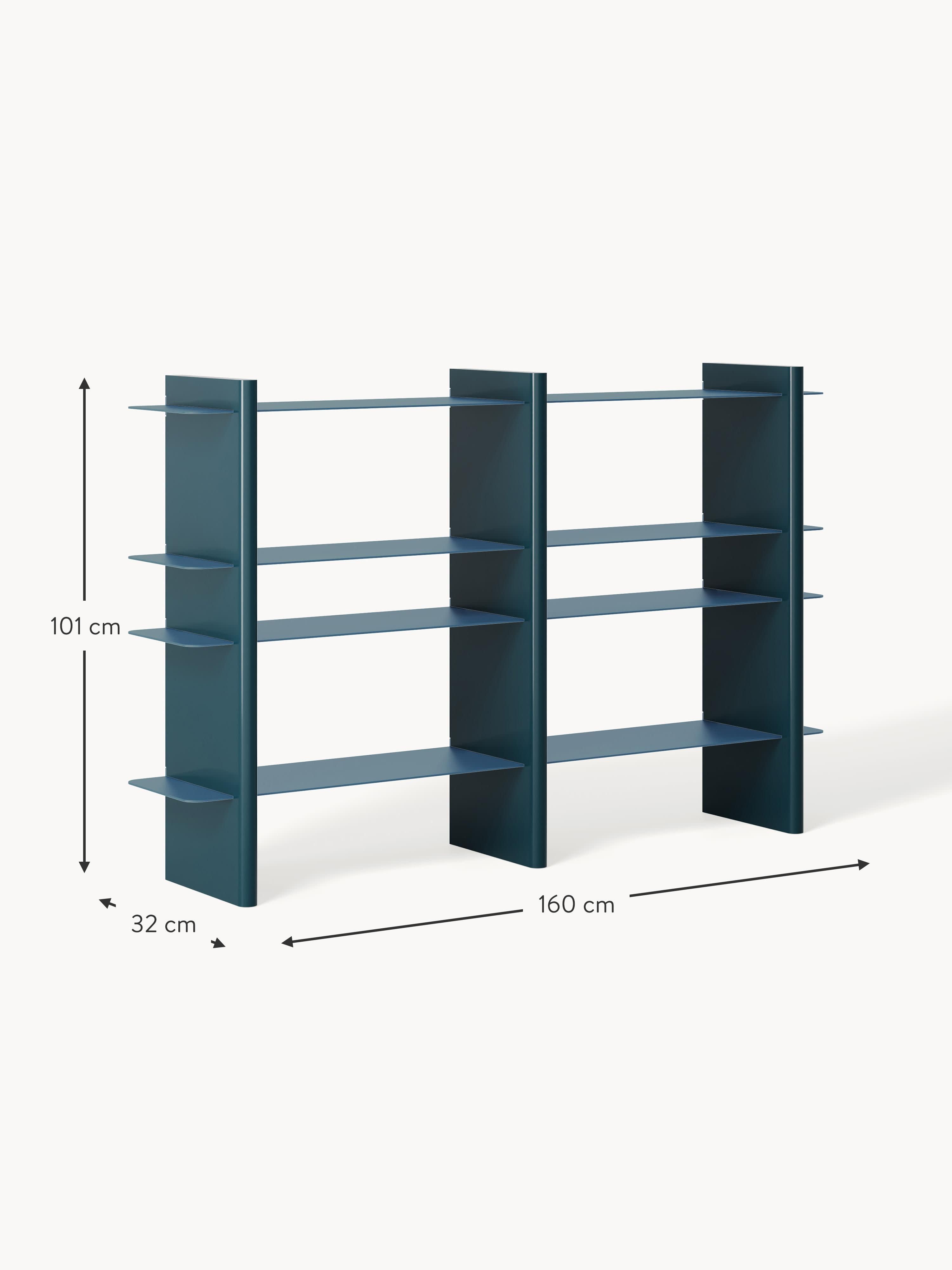 Rami Shelving Unit with Metal Elements