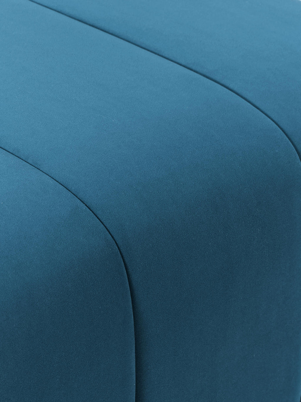 Lena Velvet Ottoman