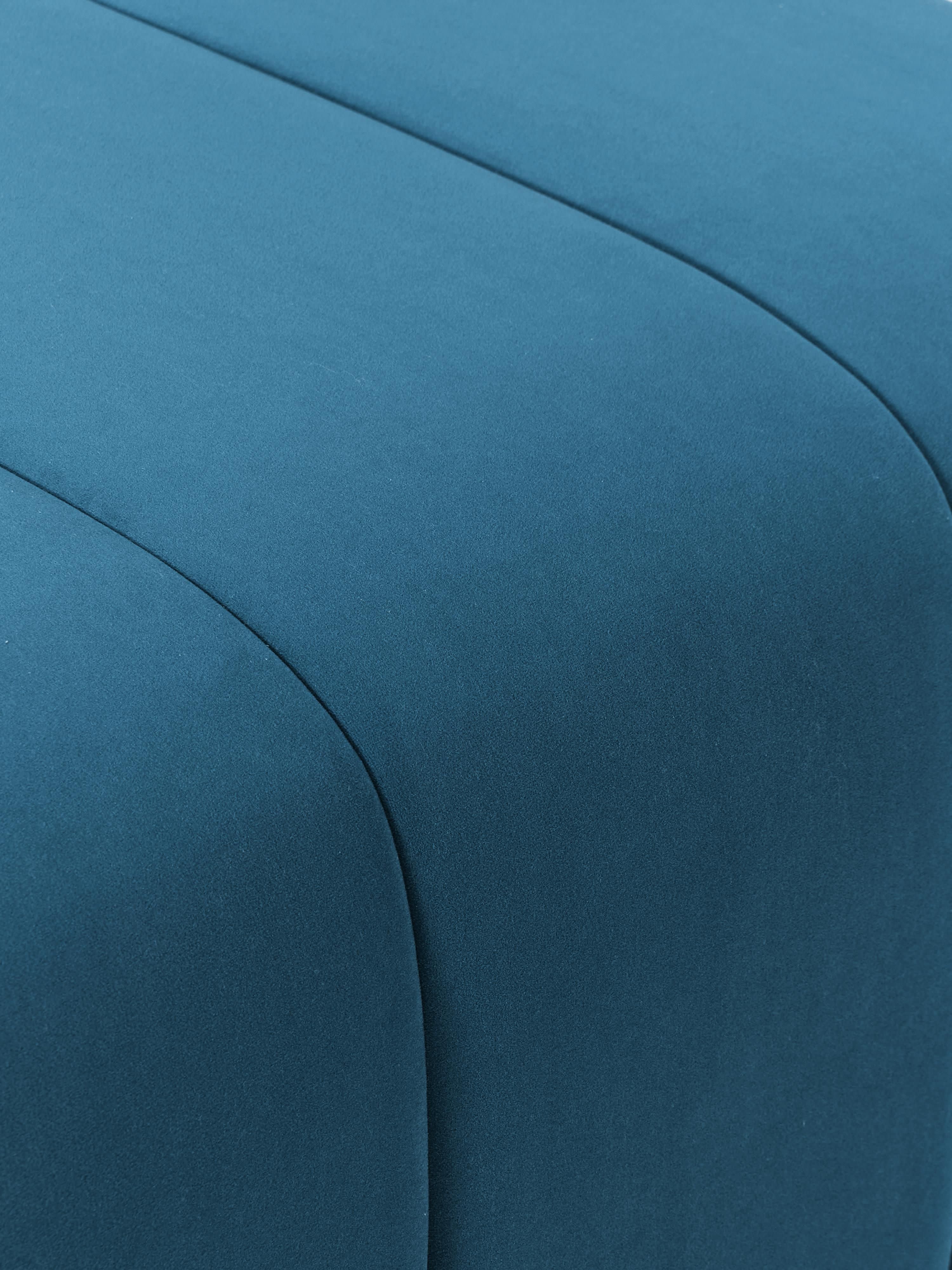 Lena Velvet Ottoman