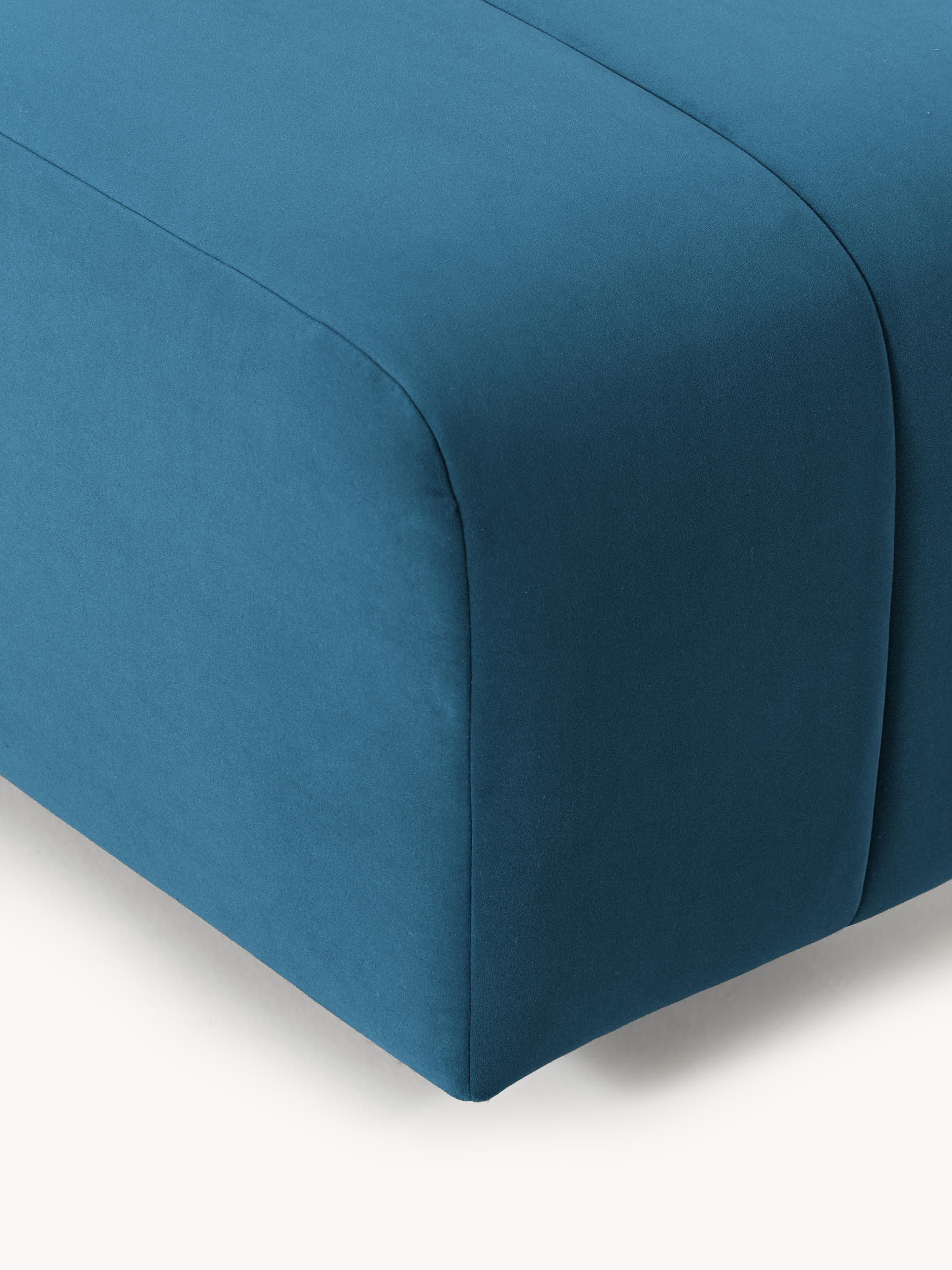 Lena Velvet Ottoman