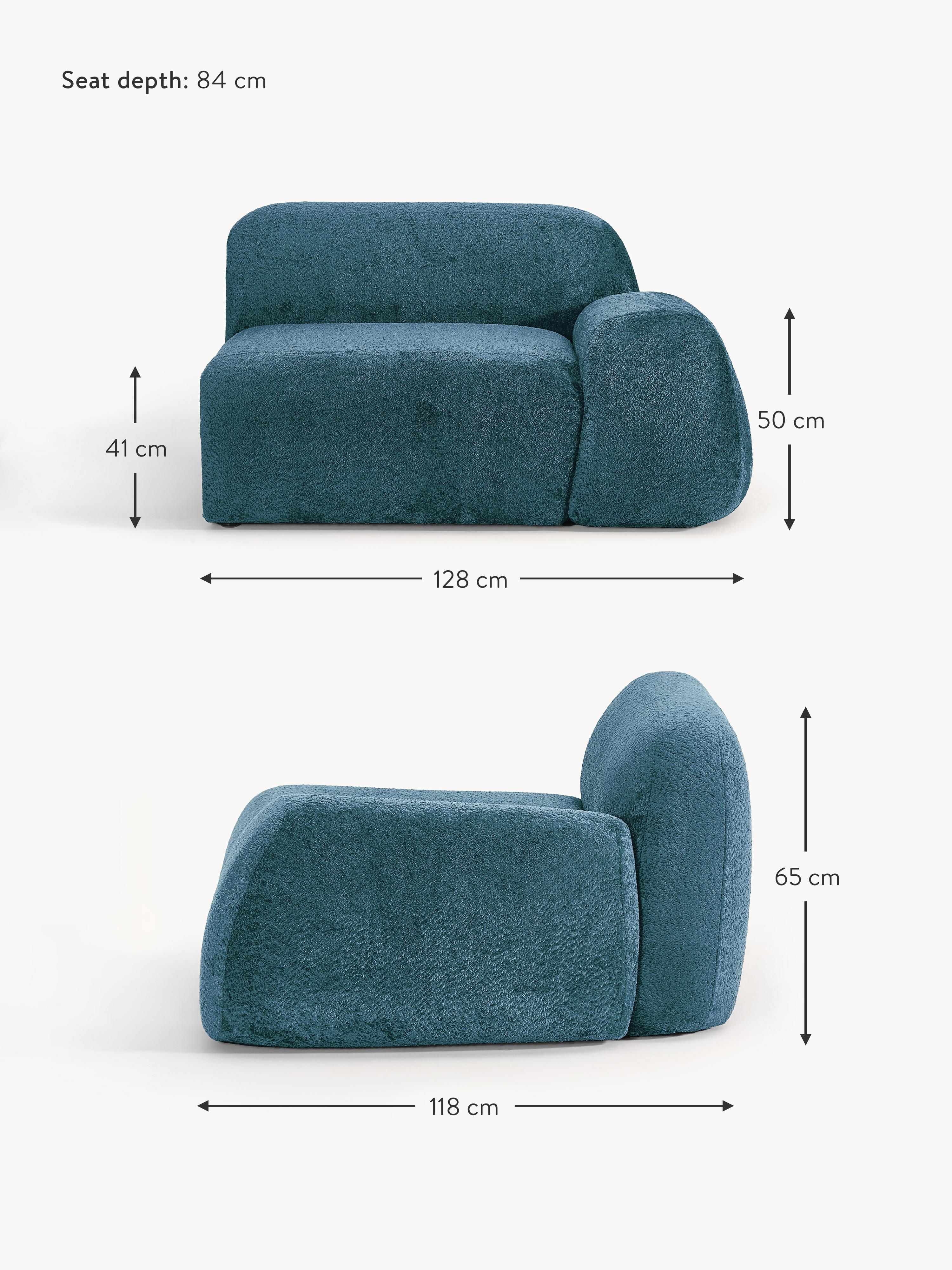 Wolke Teddy Bouclé Corner Module