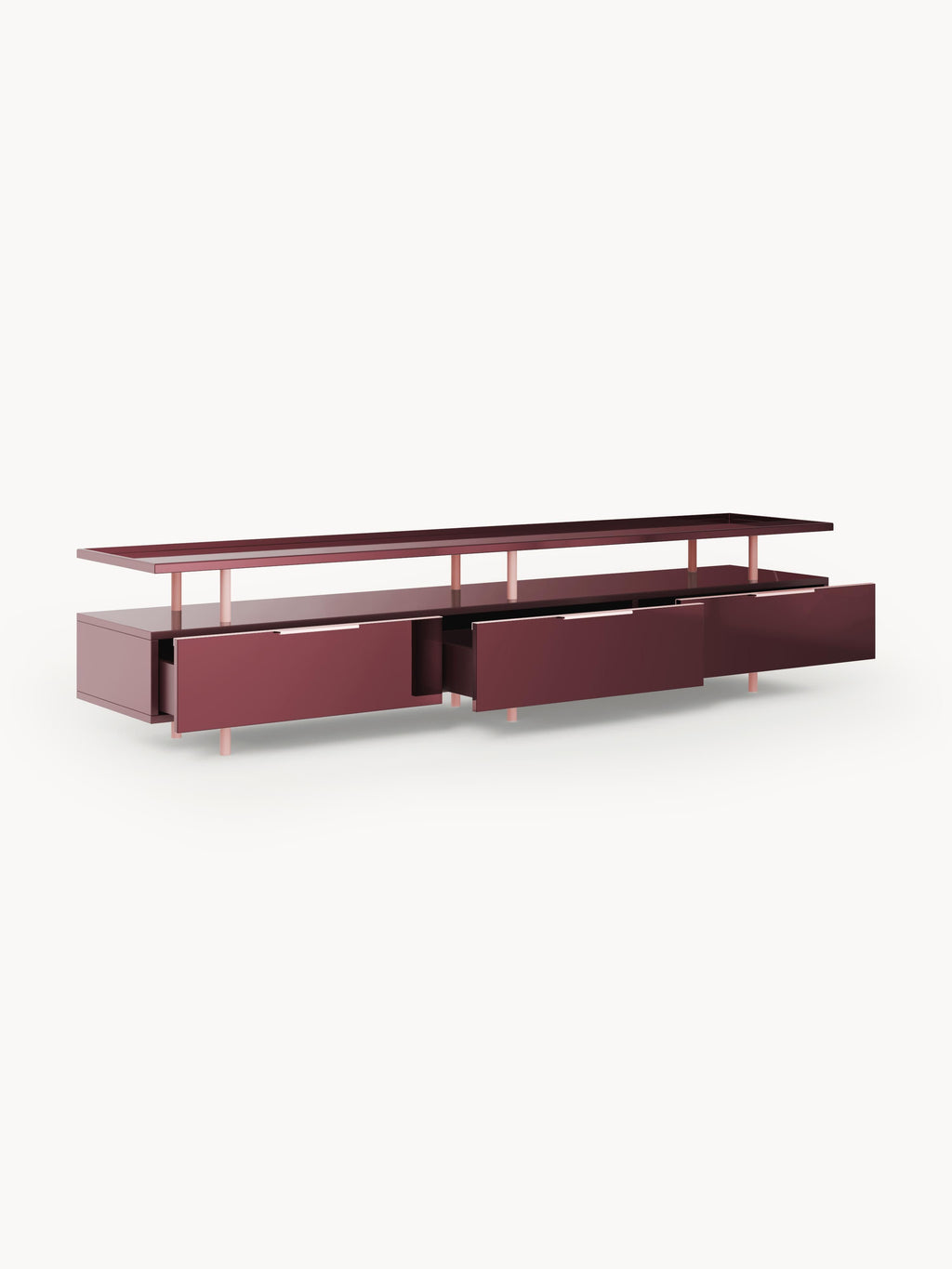 Lennie High-Gloss Lowboard