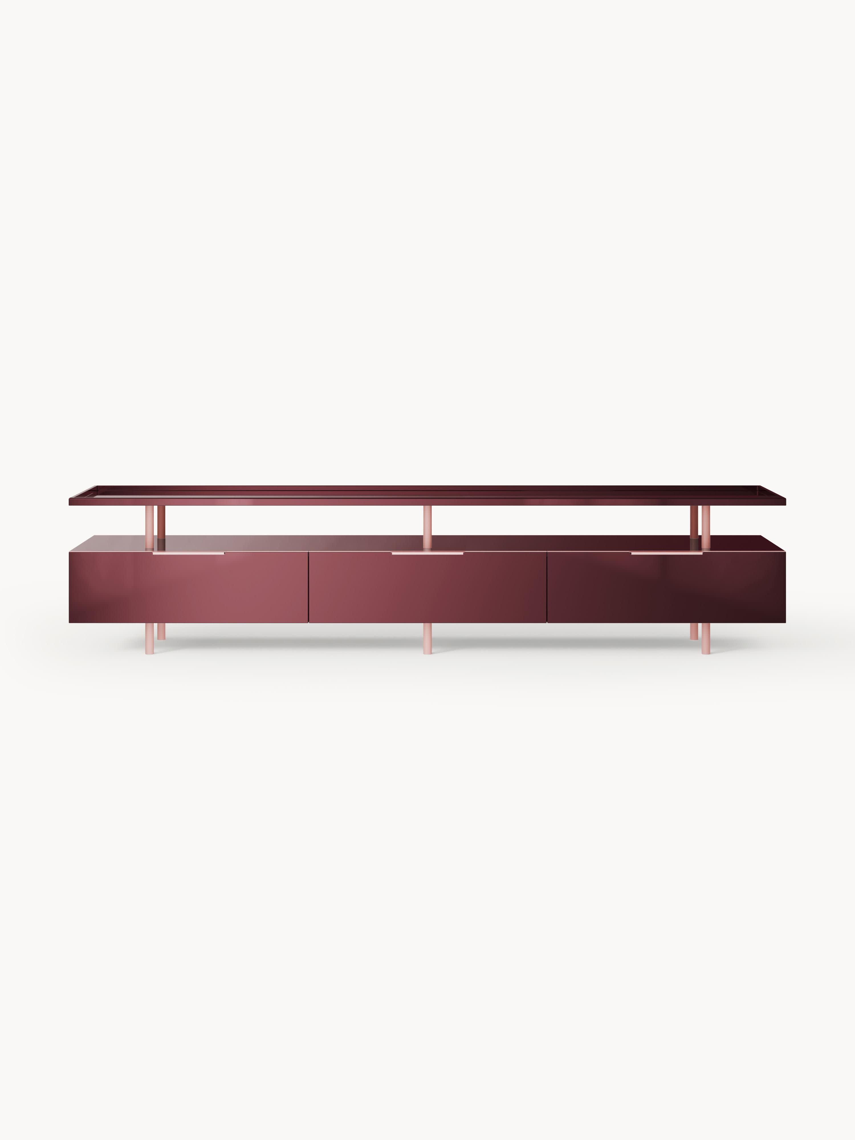 Lennie High-Gloss Lowboard