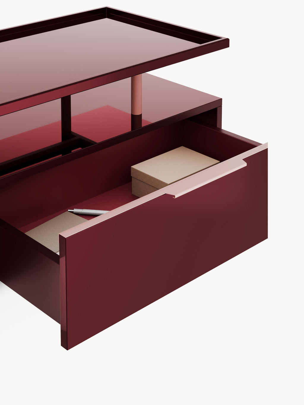 Lennie High-Gloss Lowboard