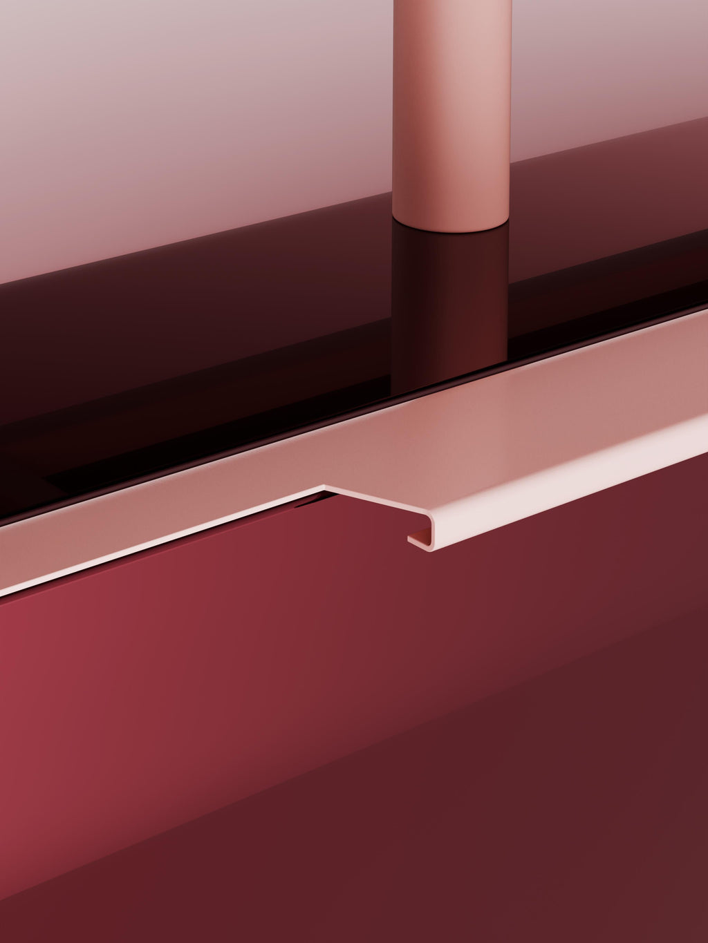Lennie High-Gloss Lowboard