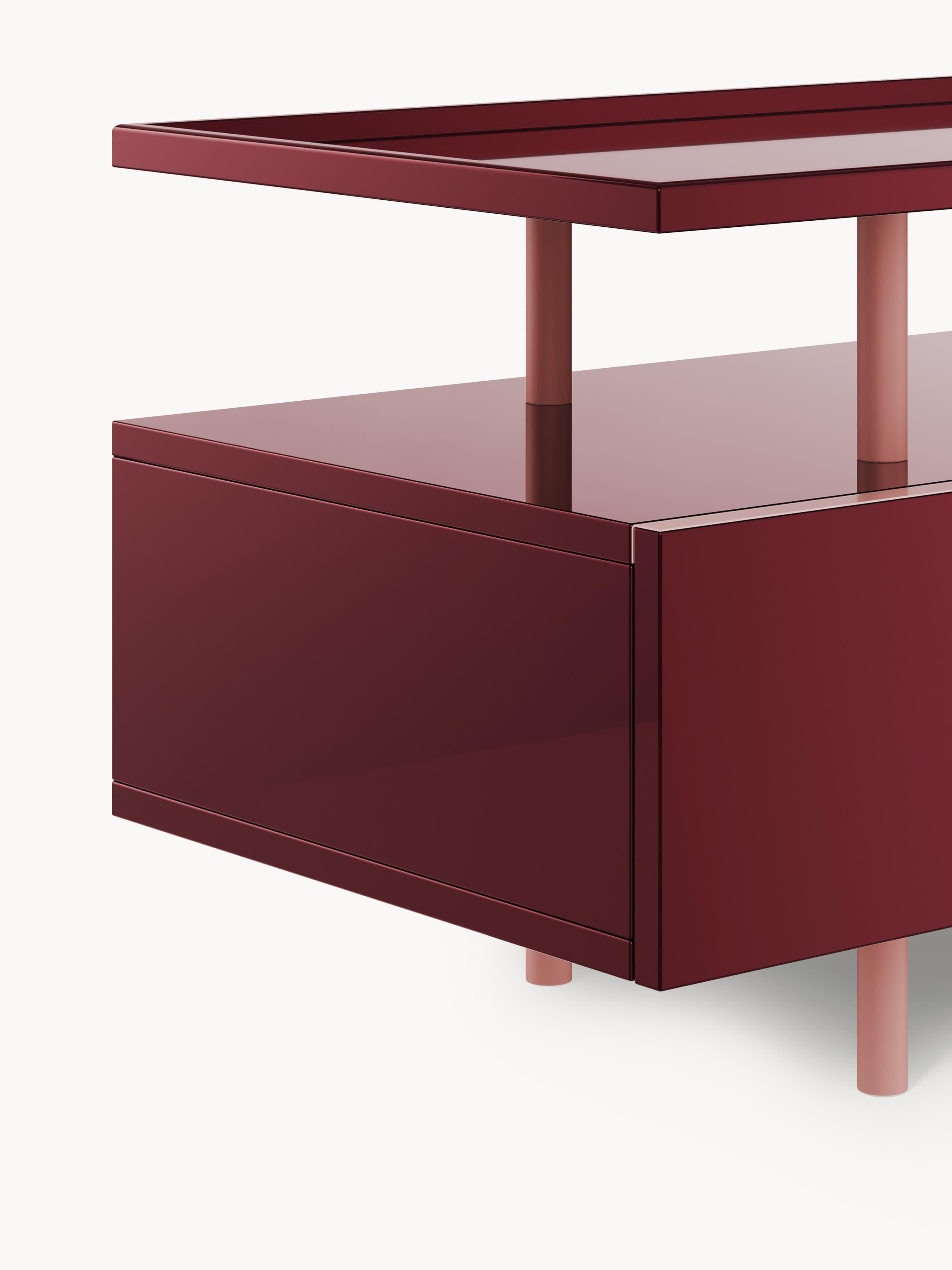 Lennie High-Gloss Lowboard