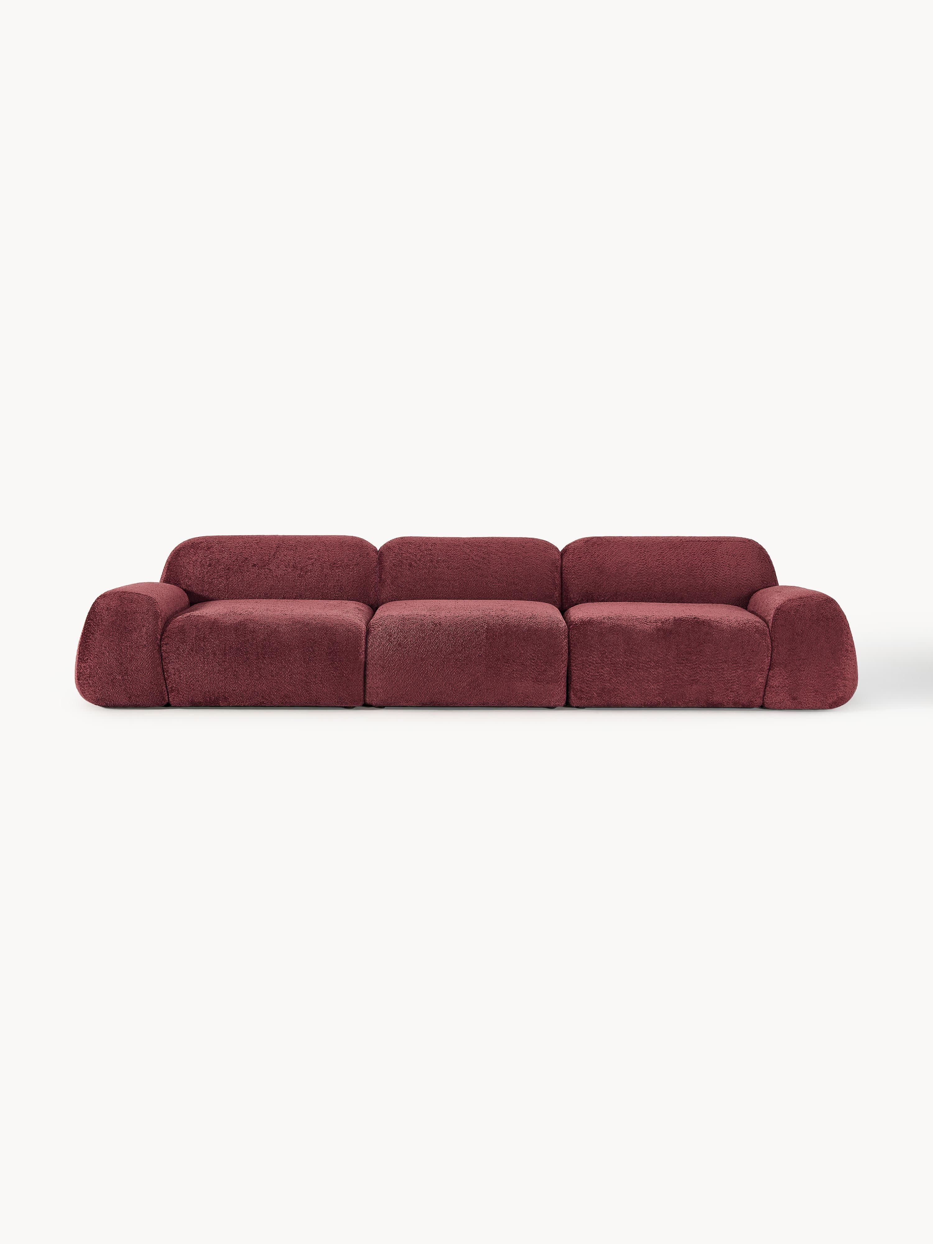 Gallery image 1 - Modular Teddy Bouclé Sofa Wolke (4-seater)