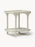 Gallery image 1 - Travertine Effect Side Table Bella