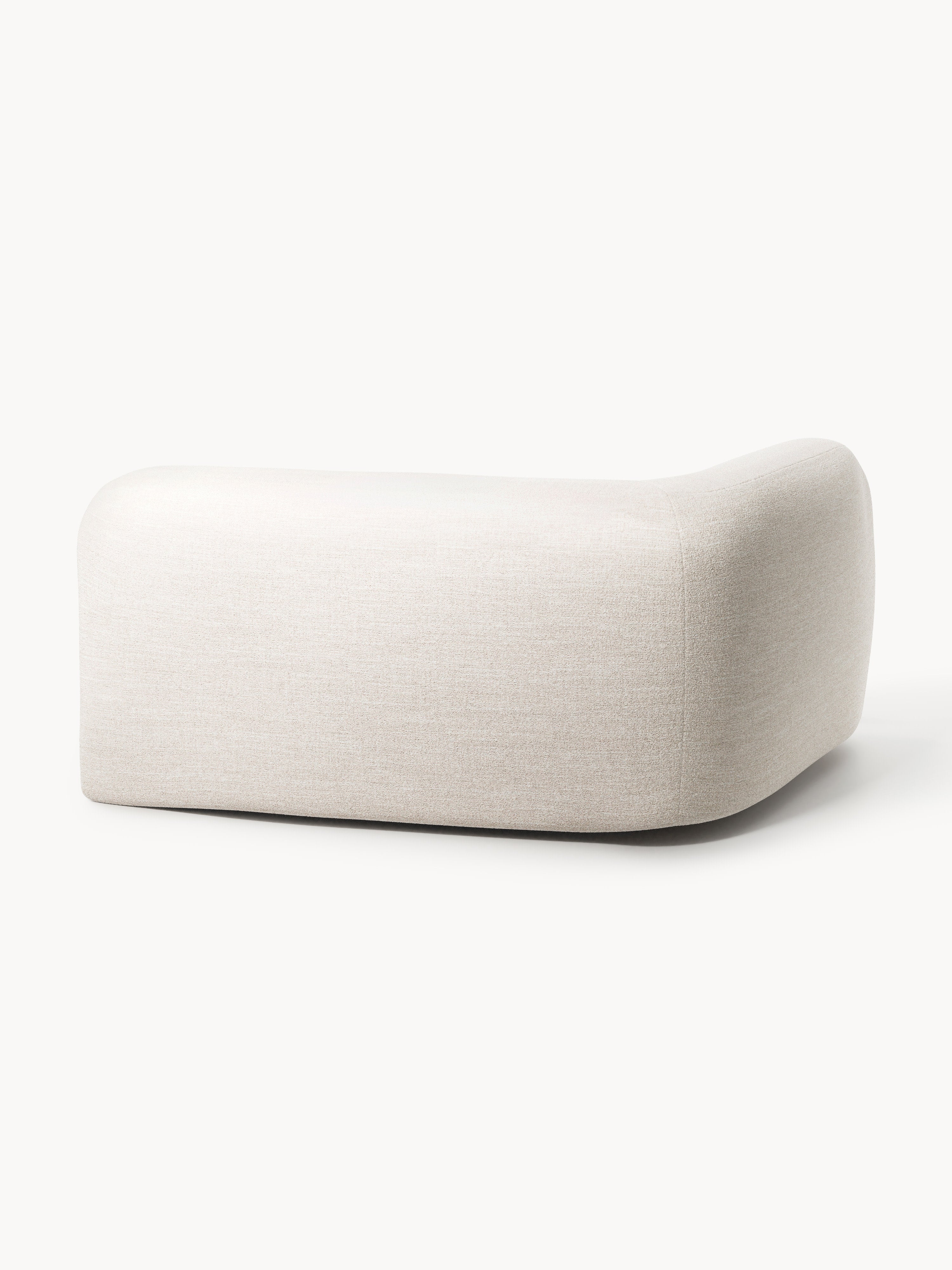 Wolke Round Bouclé Corner Module
